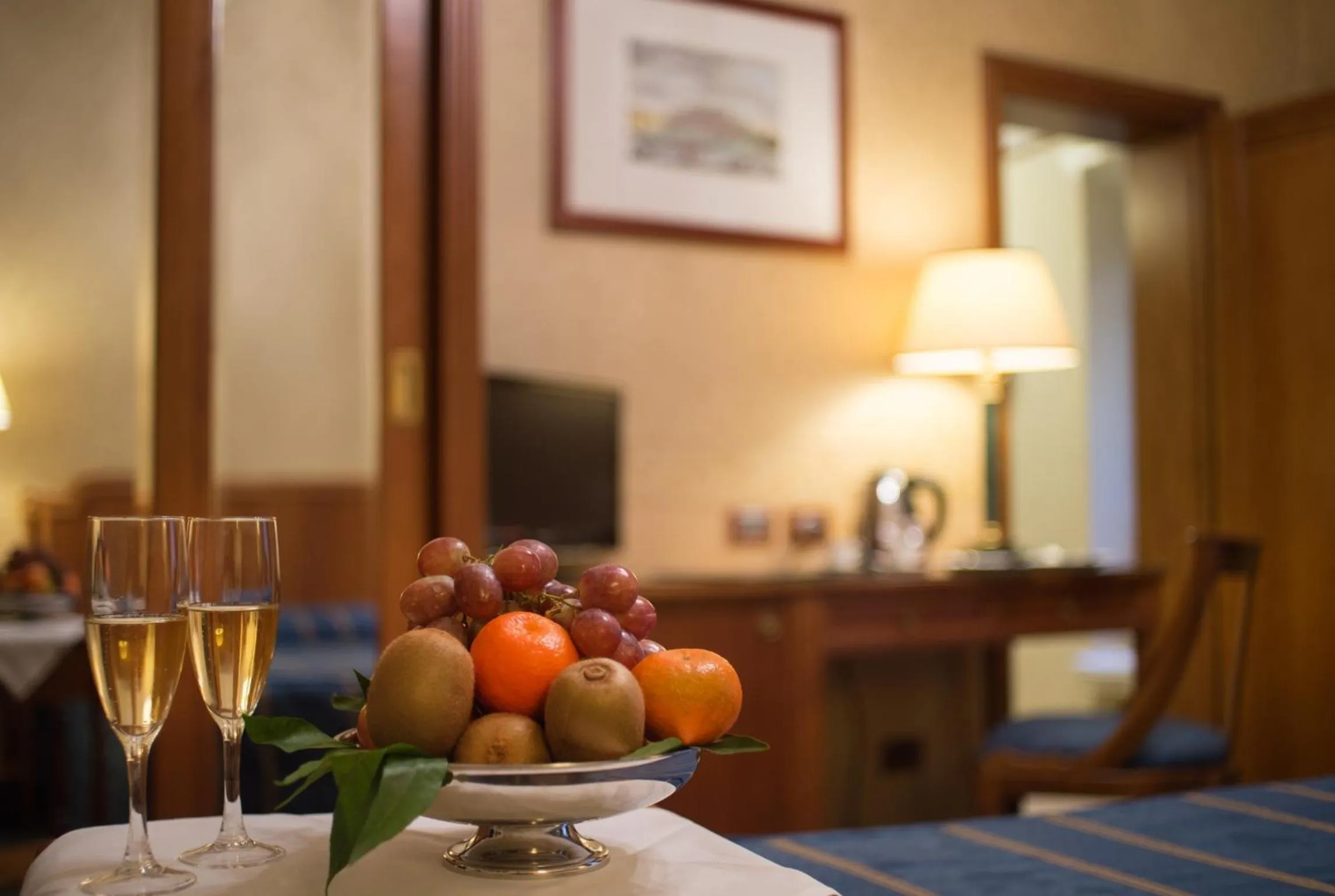 Decorative detail in Strozzi Palace Hotel