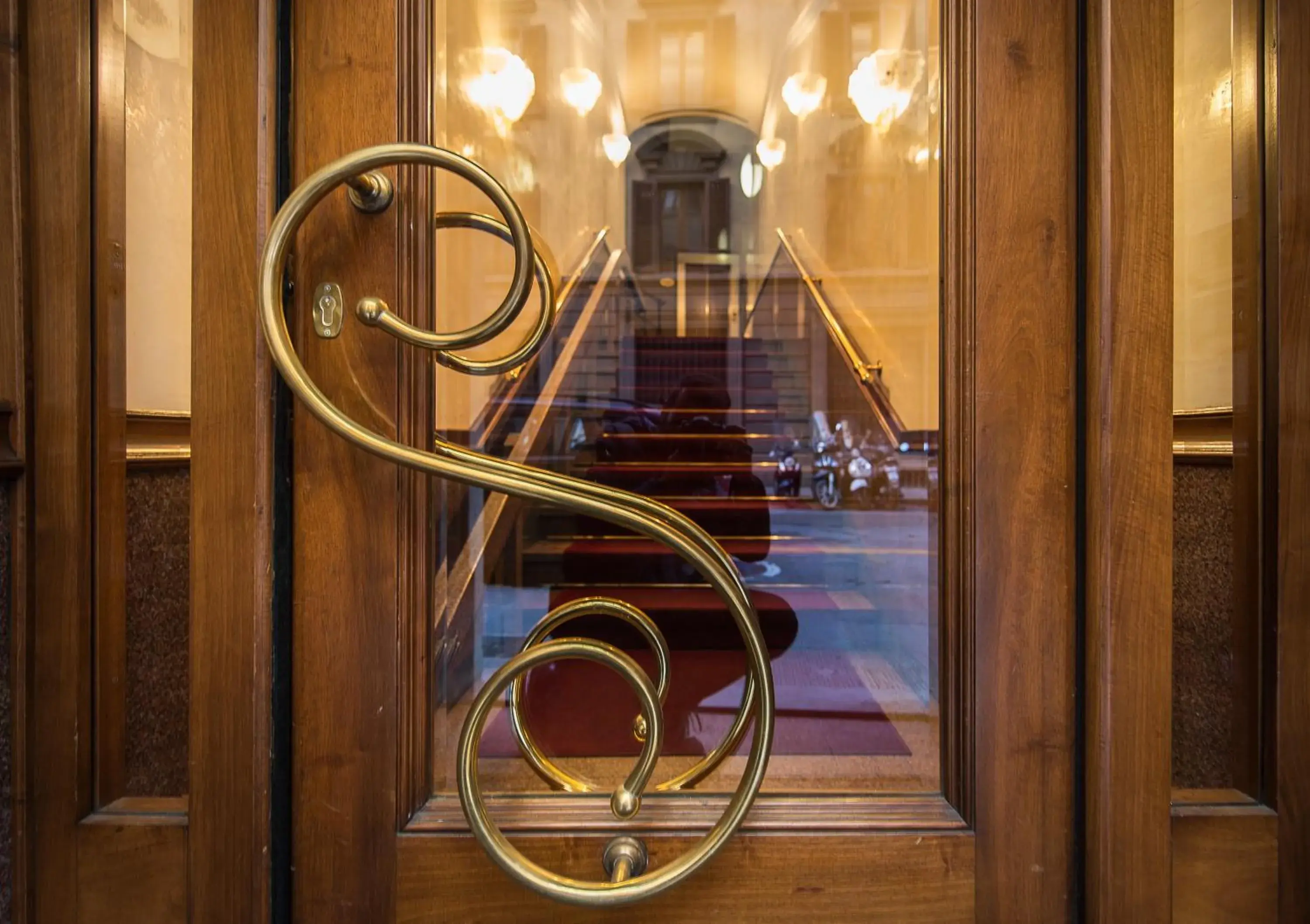 Facade/entrance in Strozzi Palace Hotel Facade/entrance in Strozzi Palace Hotel