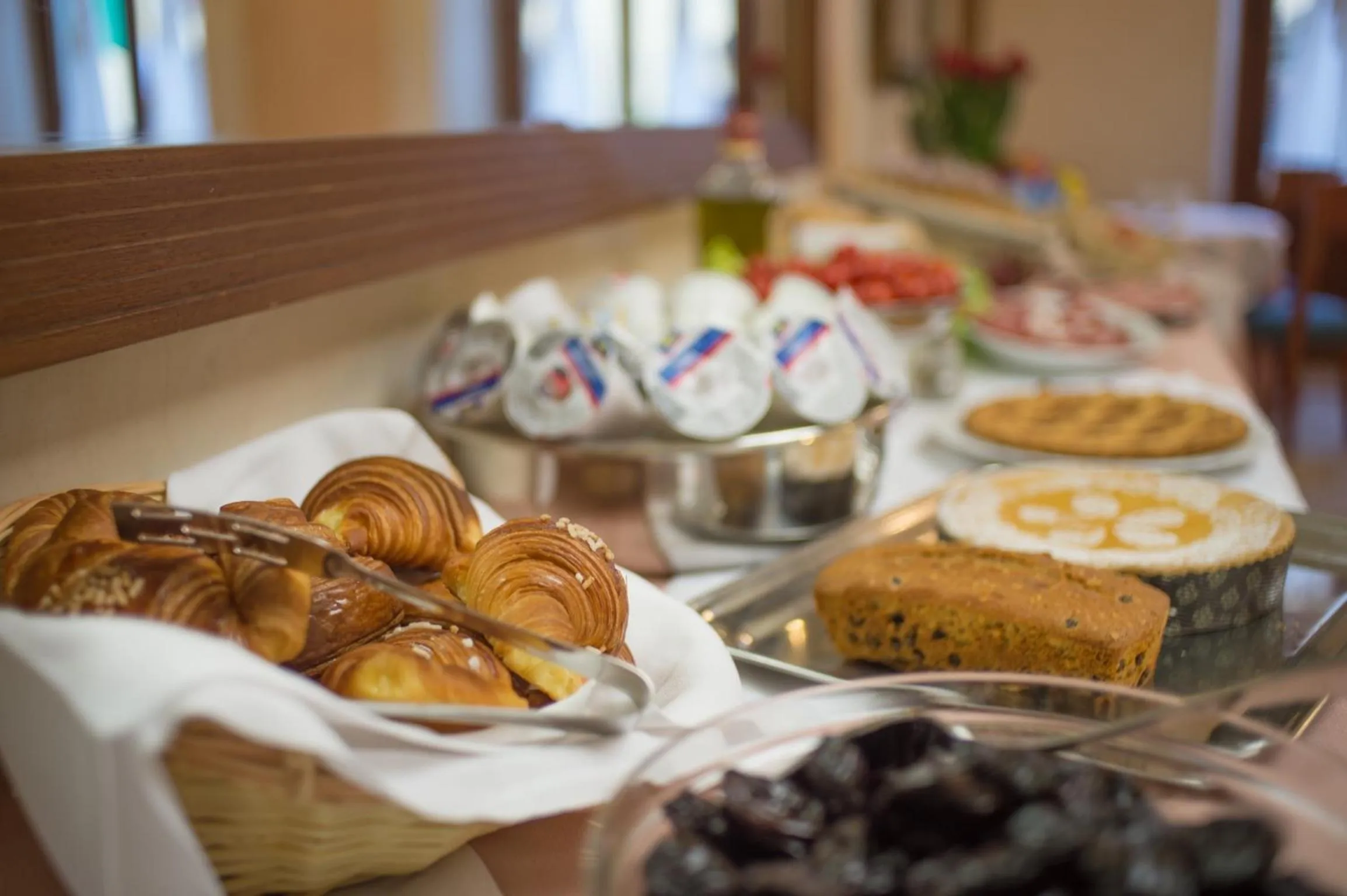 Food close-up in Strozzi Palace Hotel