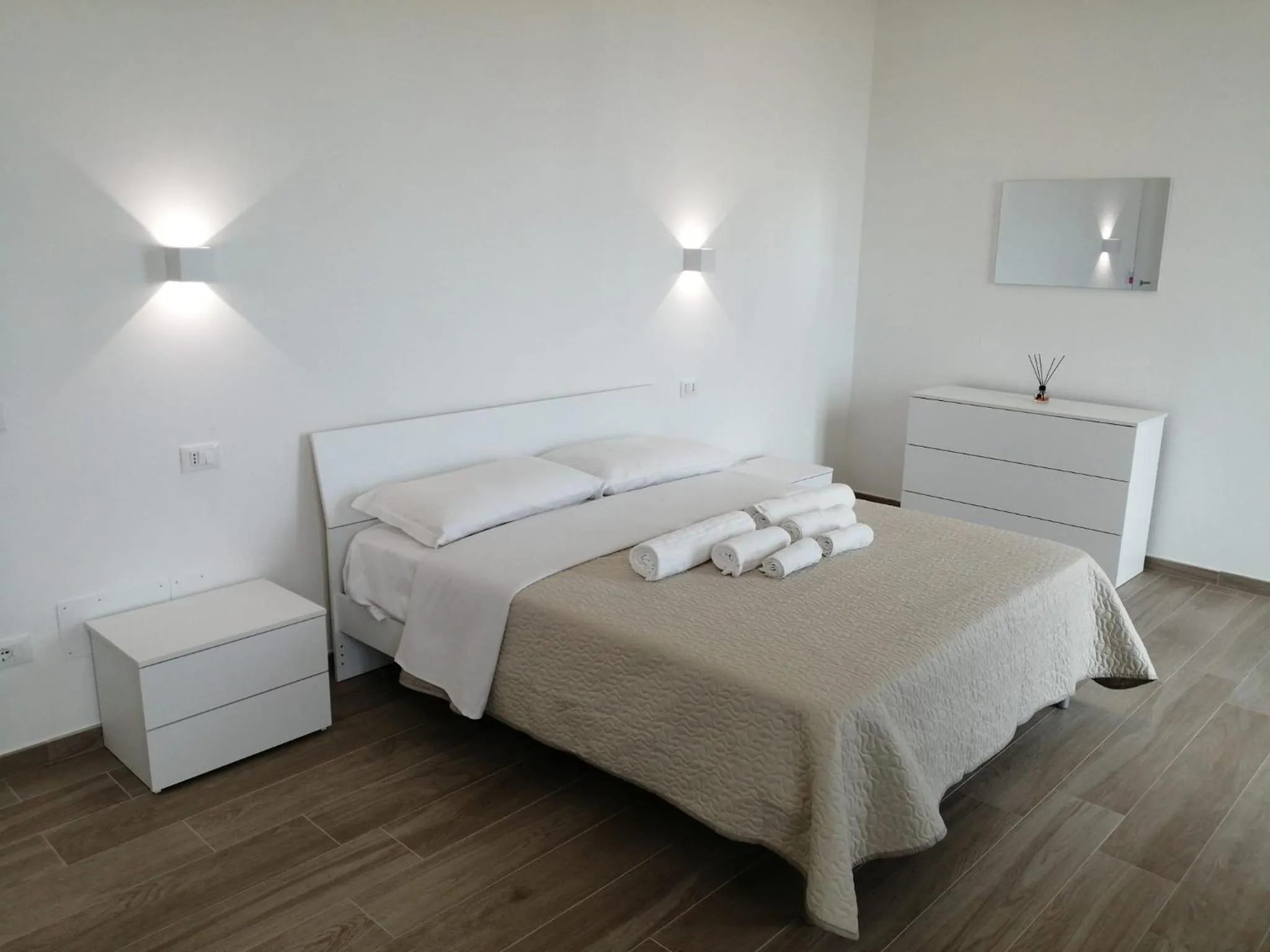 Bed in AMARE Bed & Breakfast