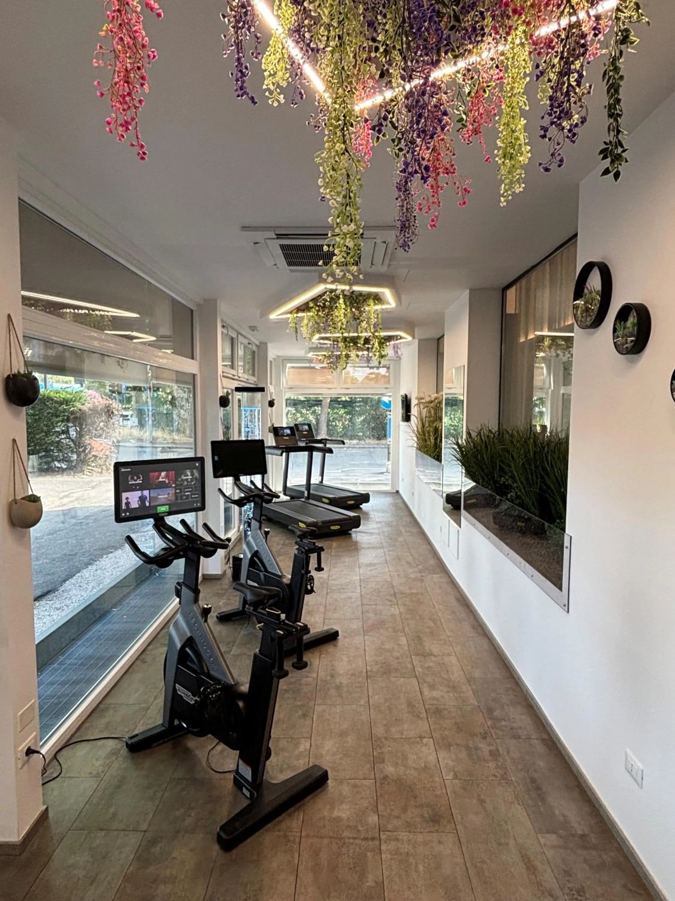 Fitness centre/facilities in Hotel Fiera Wellness & Spa
