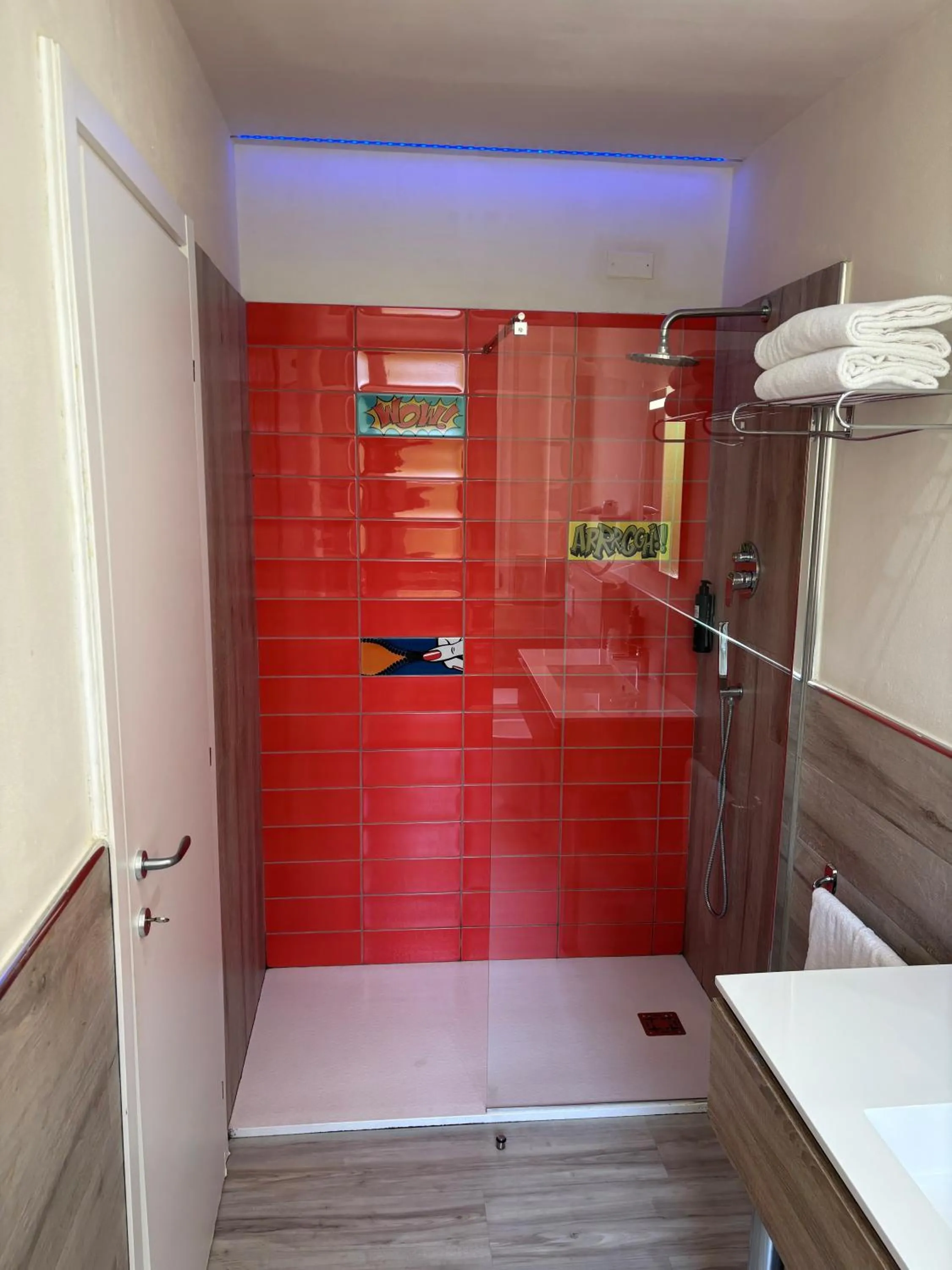 Shower in Hotel Fiera Wellness & Spa
