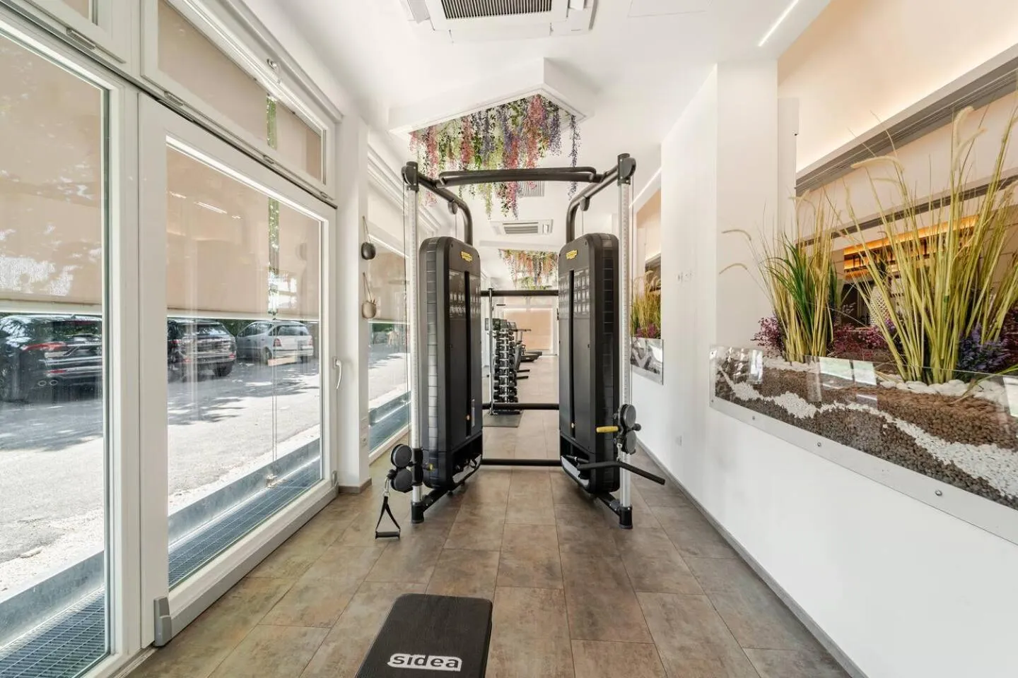 Fitness centre/facilities in Hotel Fiera Wellness & Spa