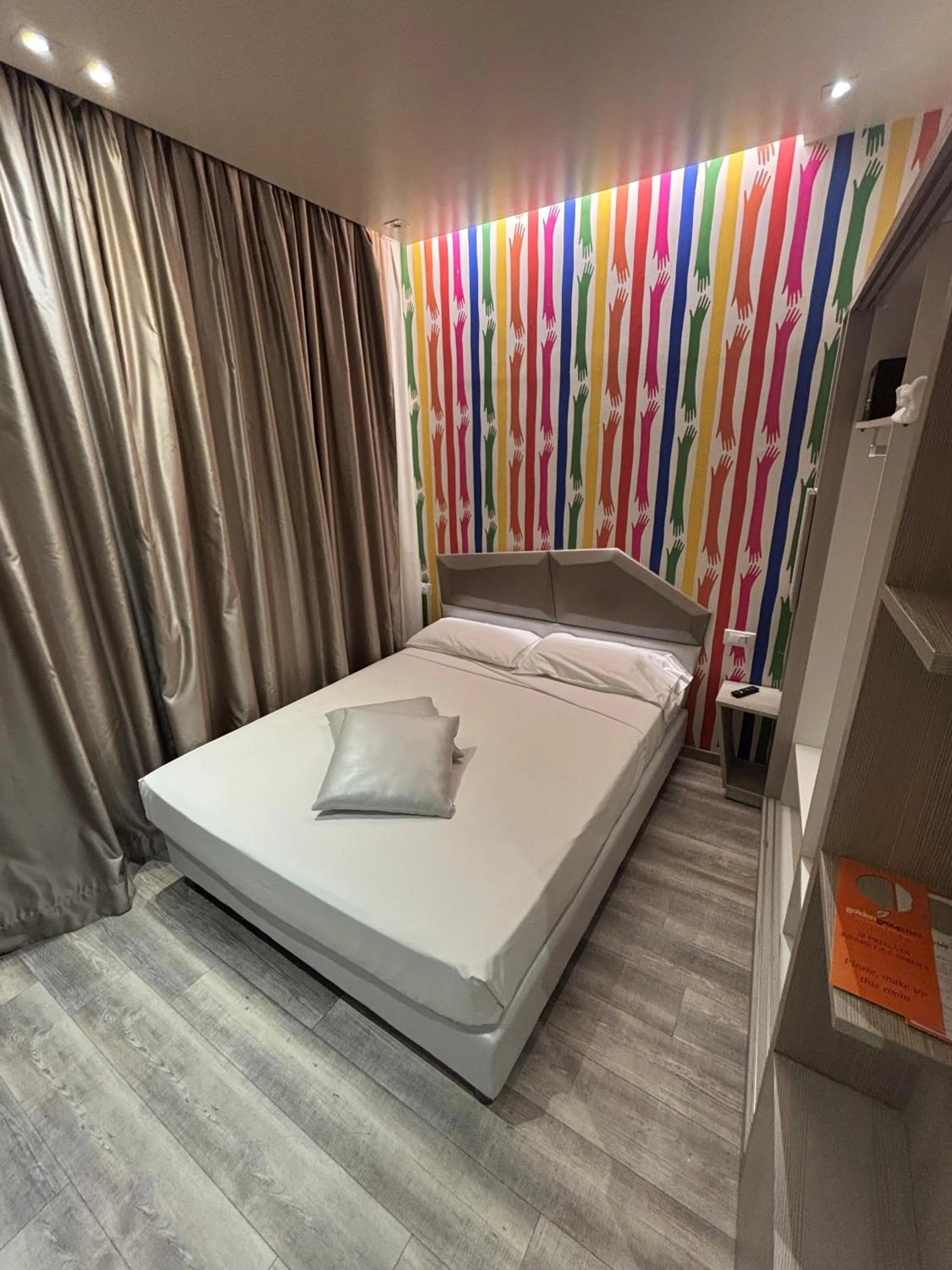 Bed in Hotel Fiera Wellness & Spa