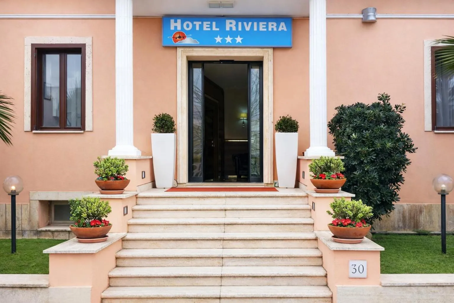Property building in Hotel Riviera Fiumicino