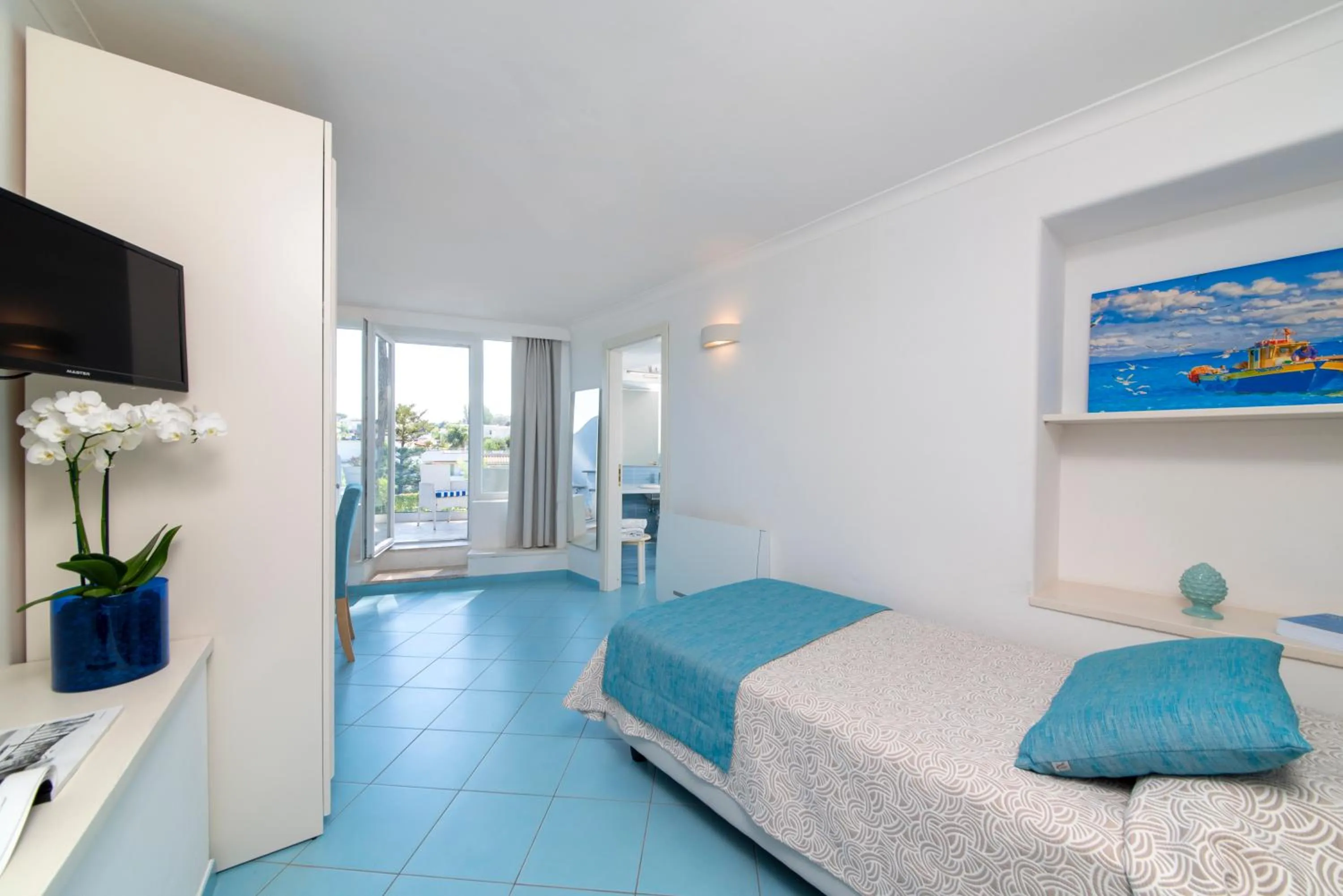 Bedroom, Bed in Hermitage Resort & Thermal Spa