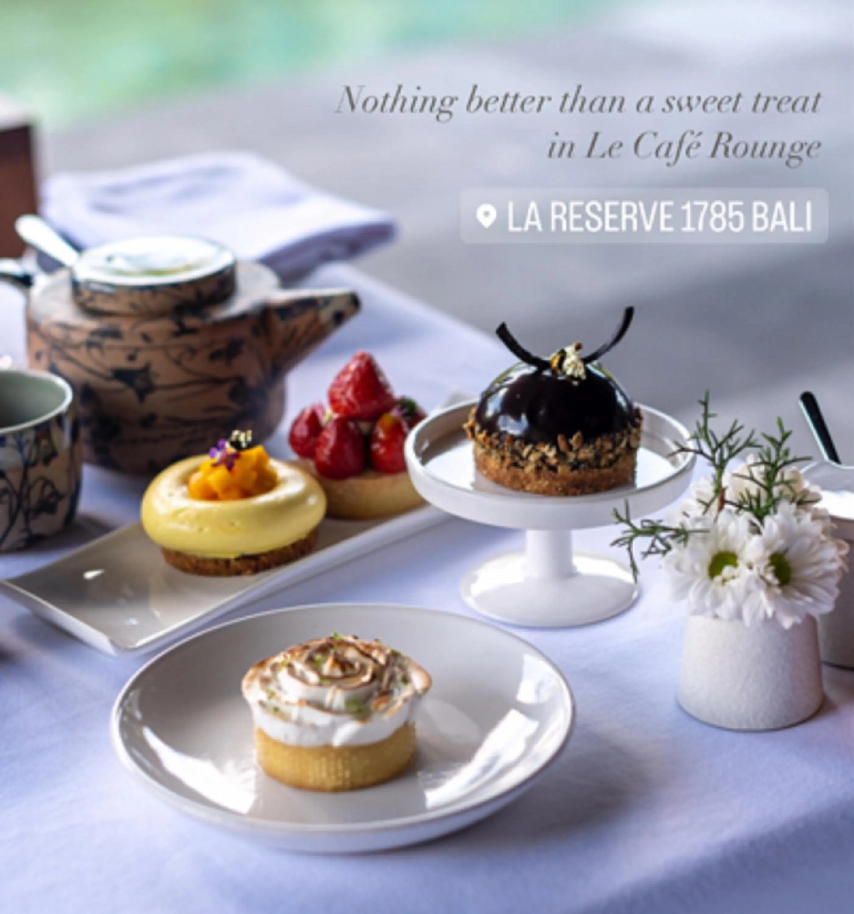 Restaurant/places to eat in La Reserve 1785 Canggu - Adults Only