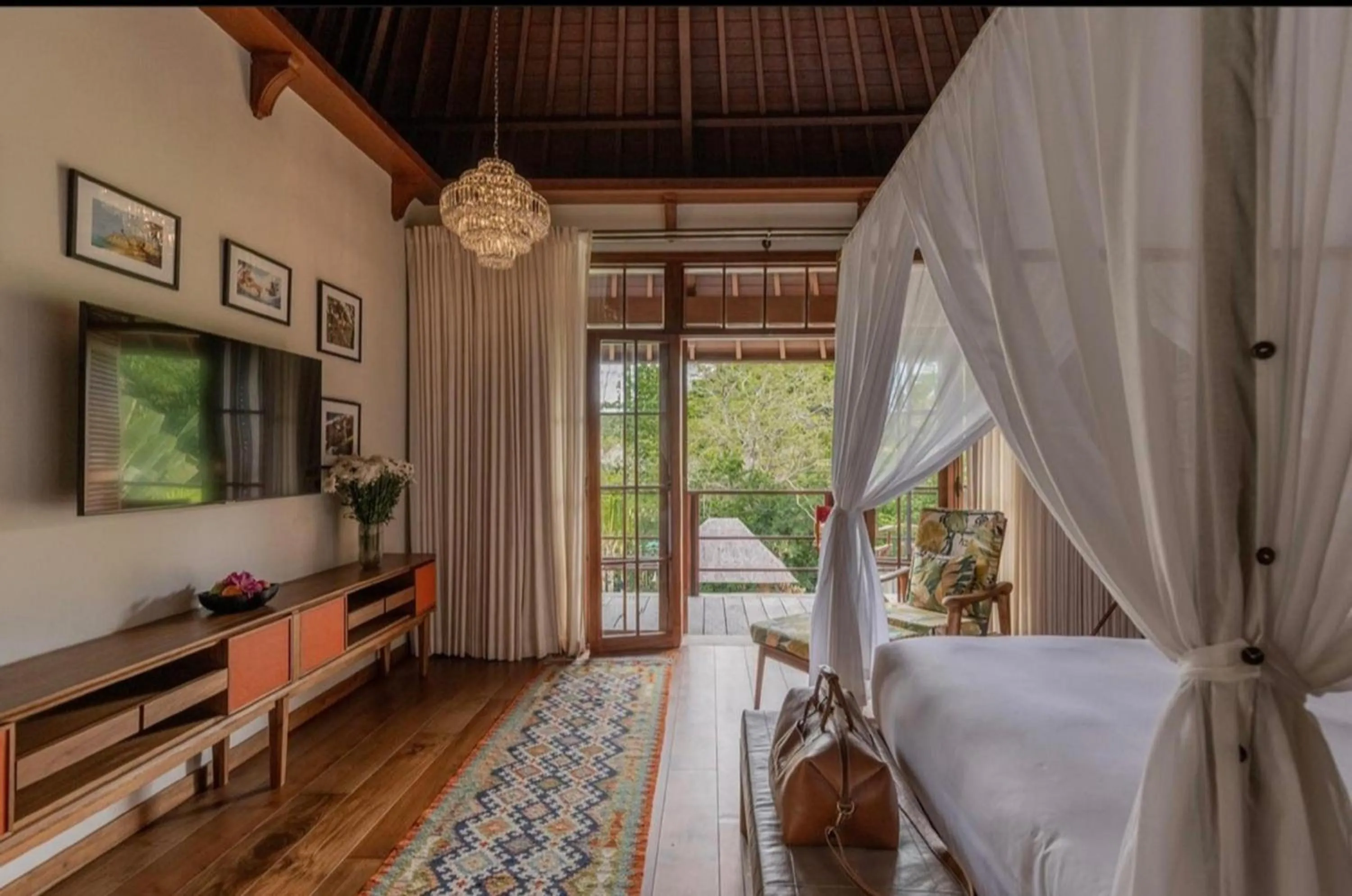 View (from property/room), Bed in La Reserve 1785 Canggu - Adults Only