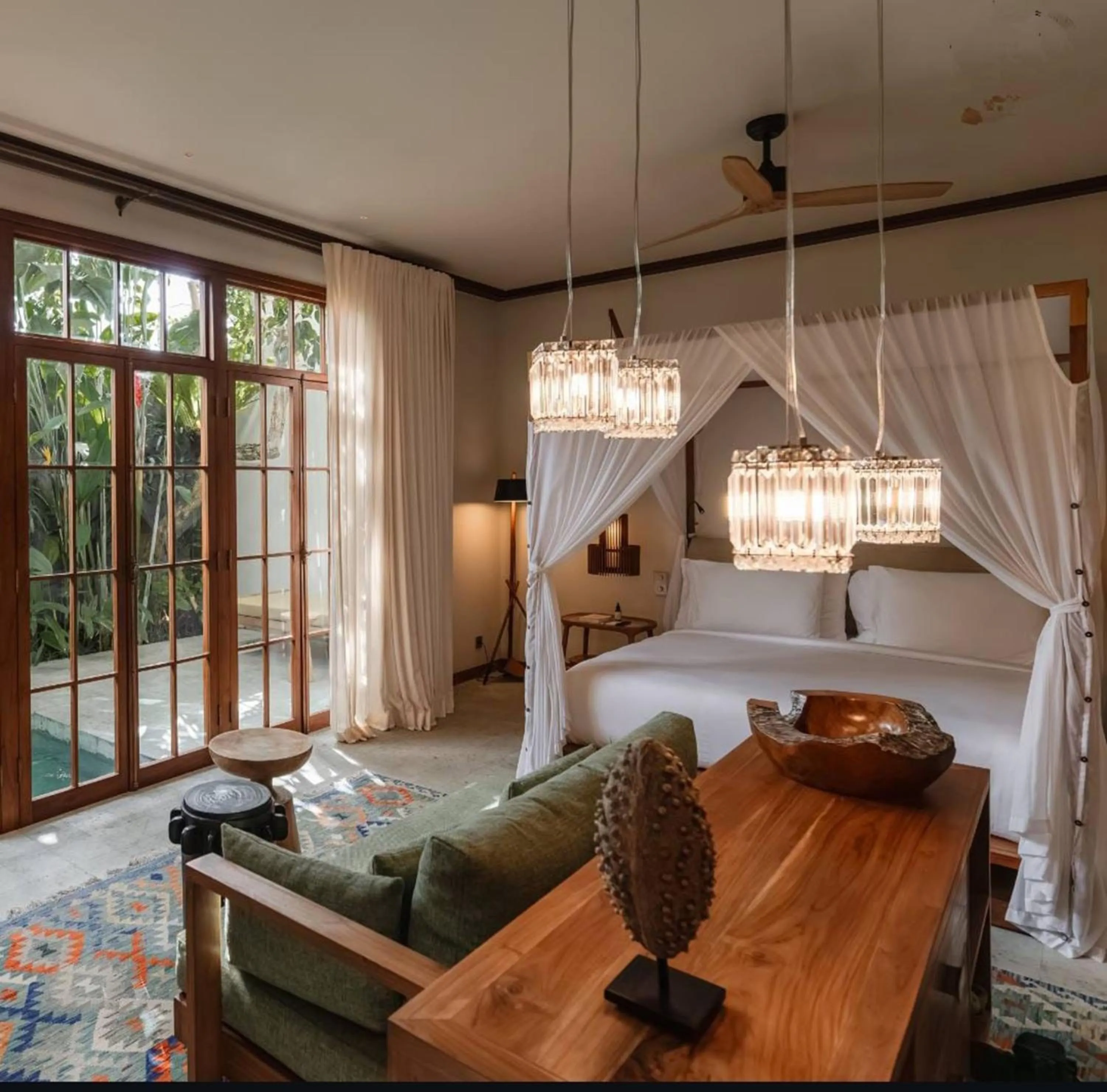 Bedroom, Bed in La Reserve 1785 Canggu - Adults Only