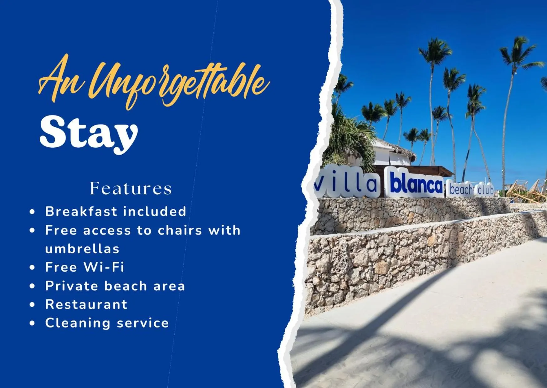 Property logo or sign in Villa Blanca Beach Club