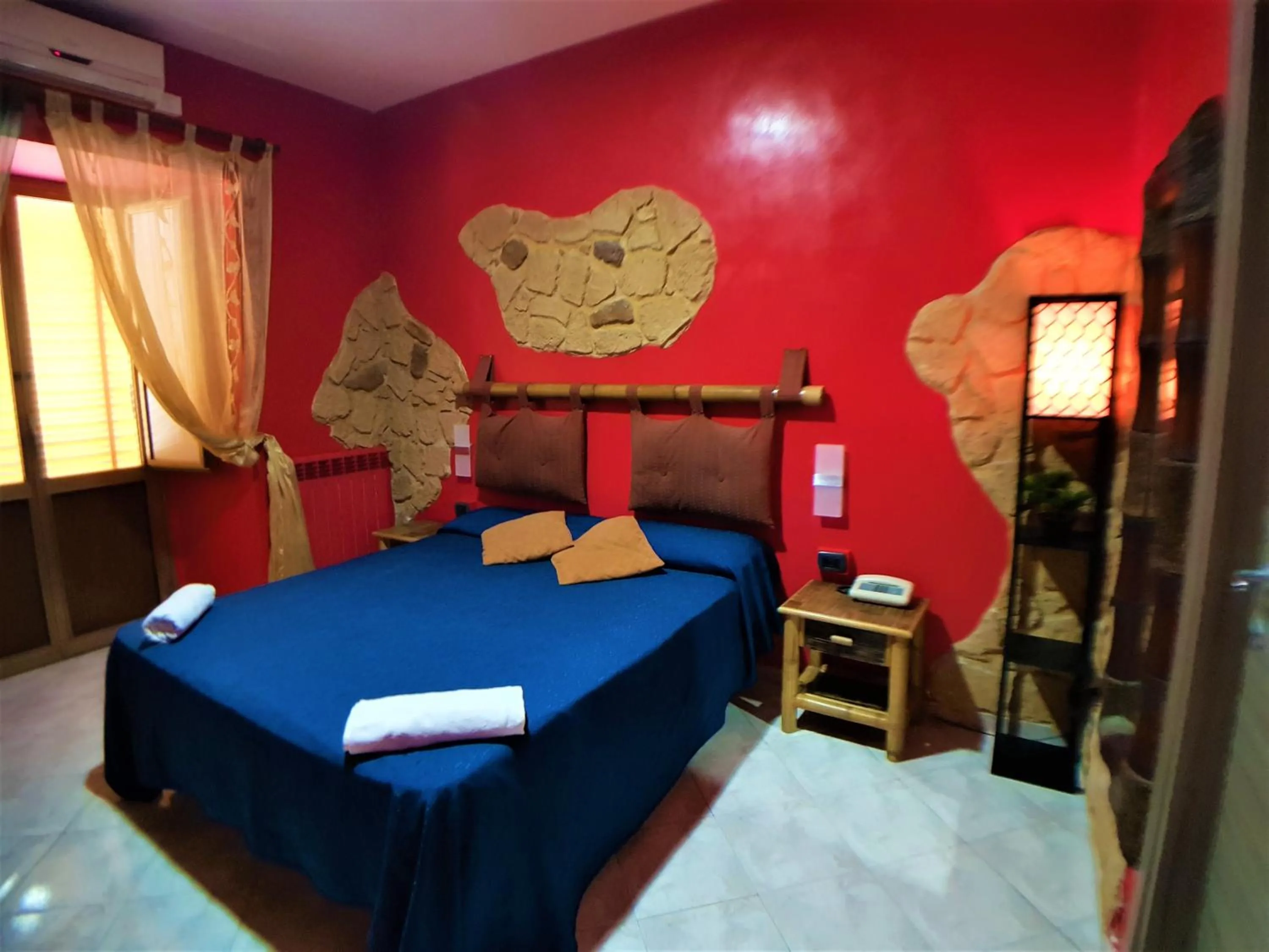 Bed in Hotel Ginevra