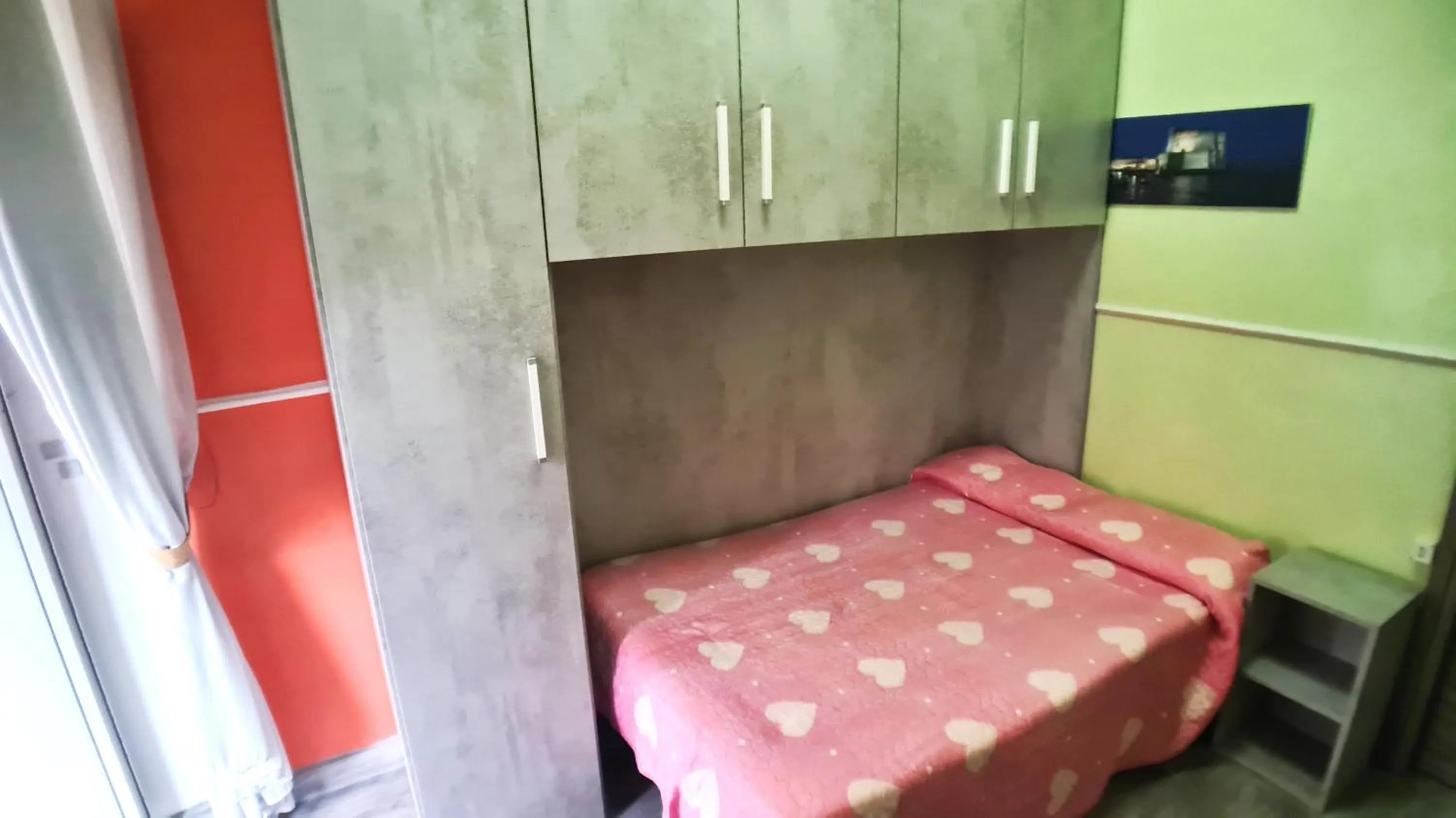 Bed in Hotel Ginevra