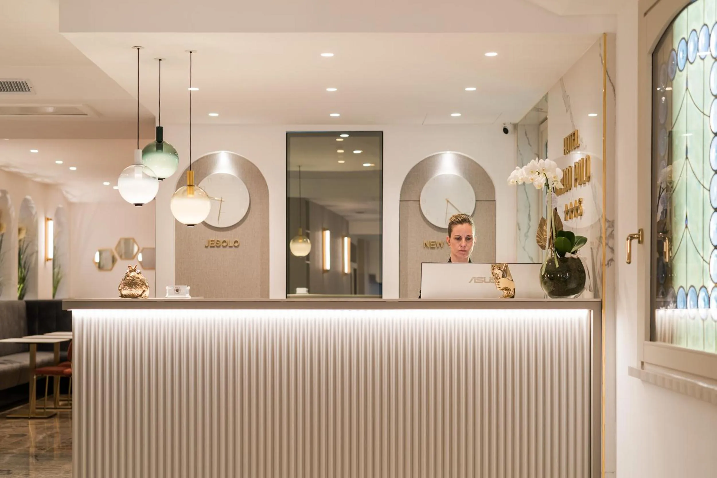 Lobby or reception in Hotel Marco Polo 3 Stelle Superior