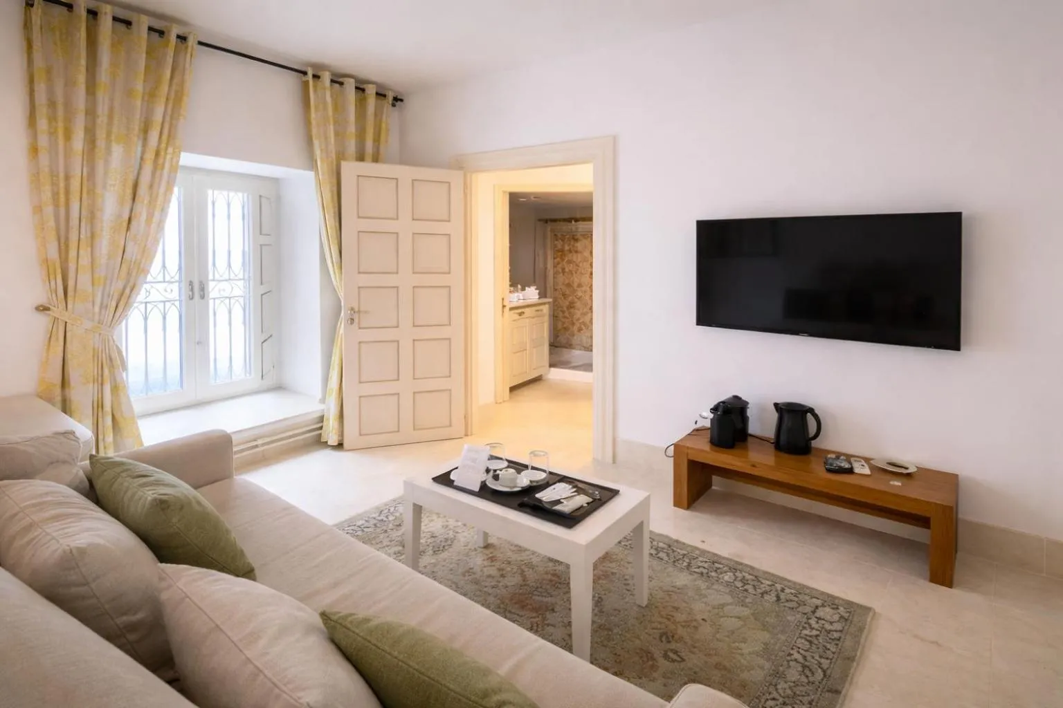 Living room in La Demeure