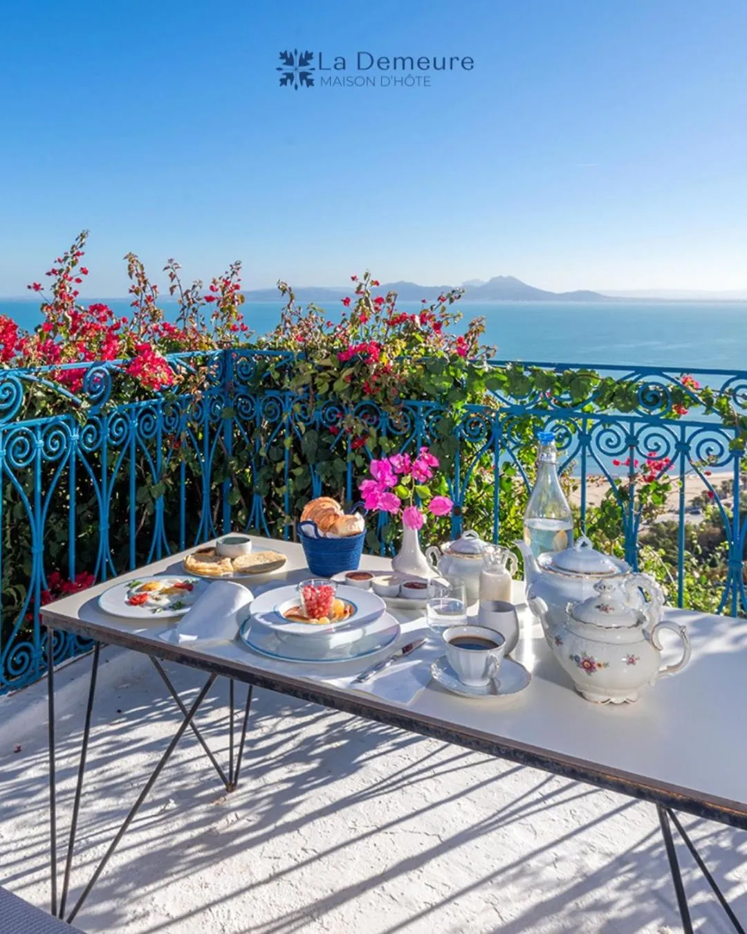Balcony/Terrace in La Demeure