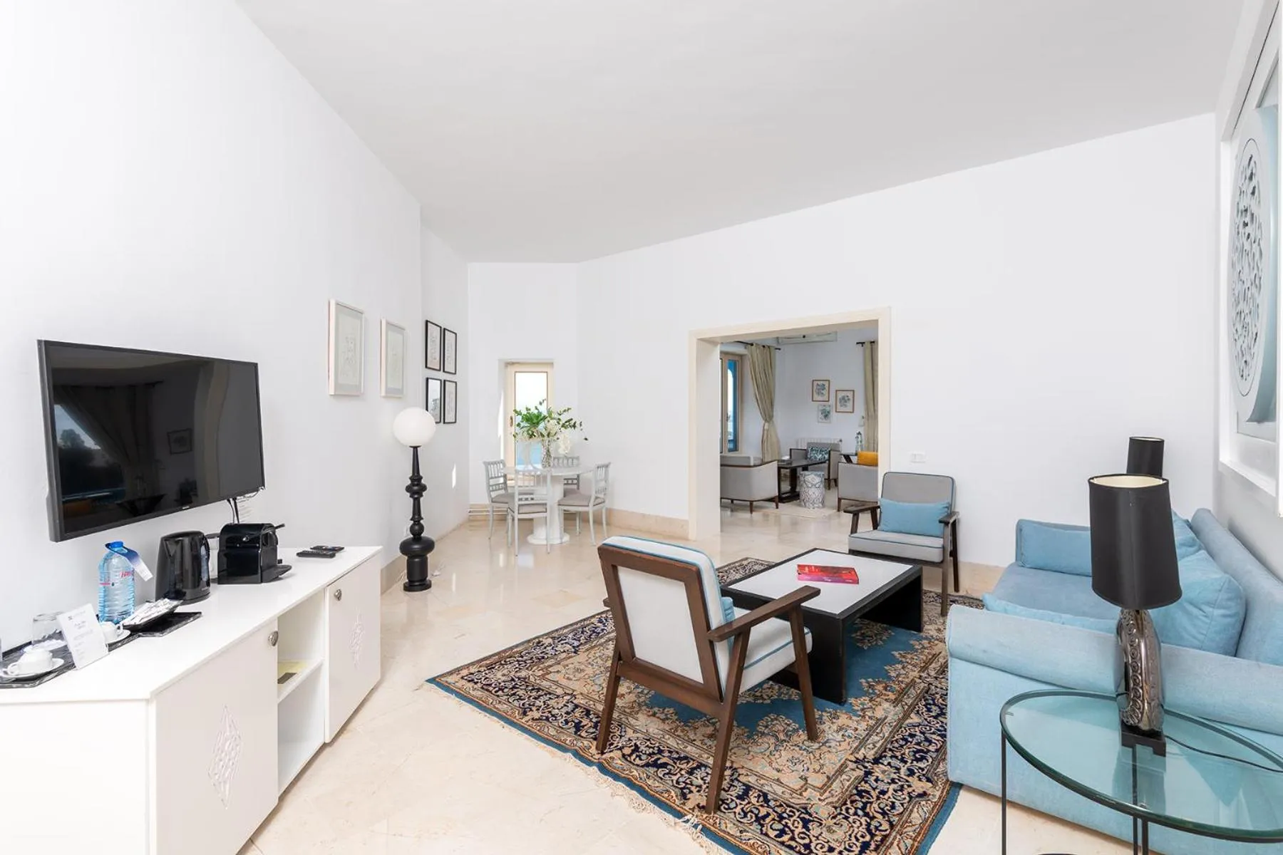 Living room in La Demeure