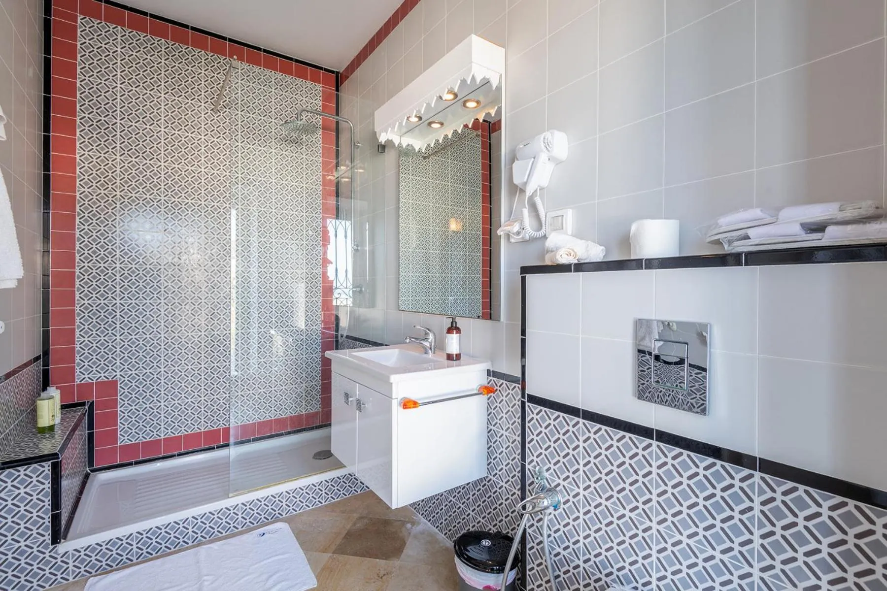Bathroom in La Demeure