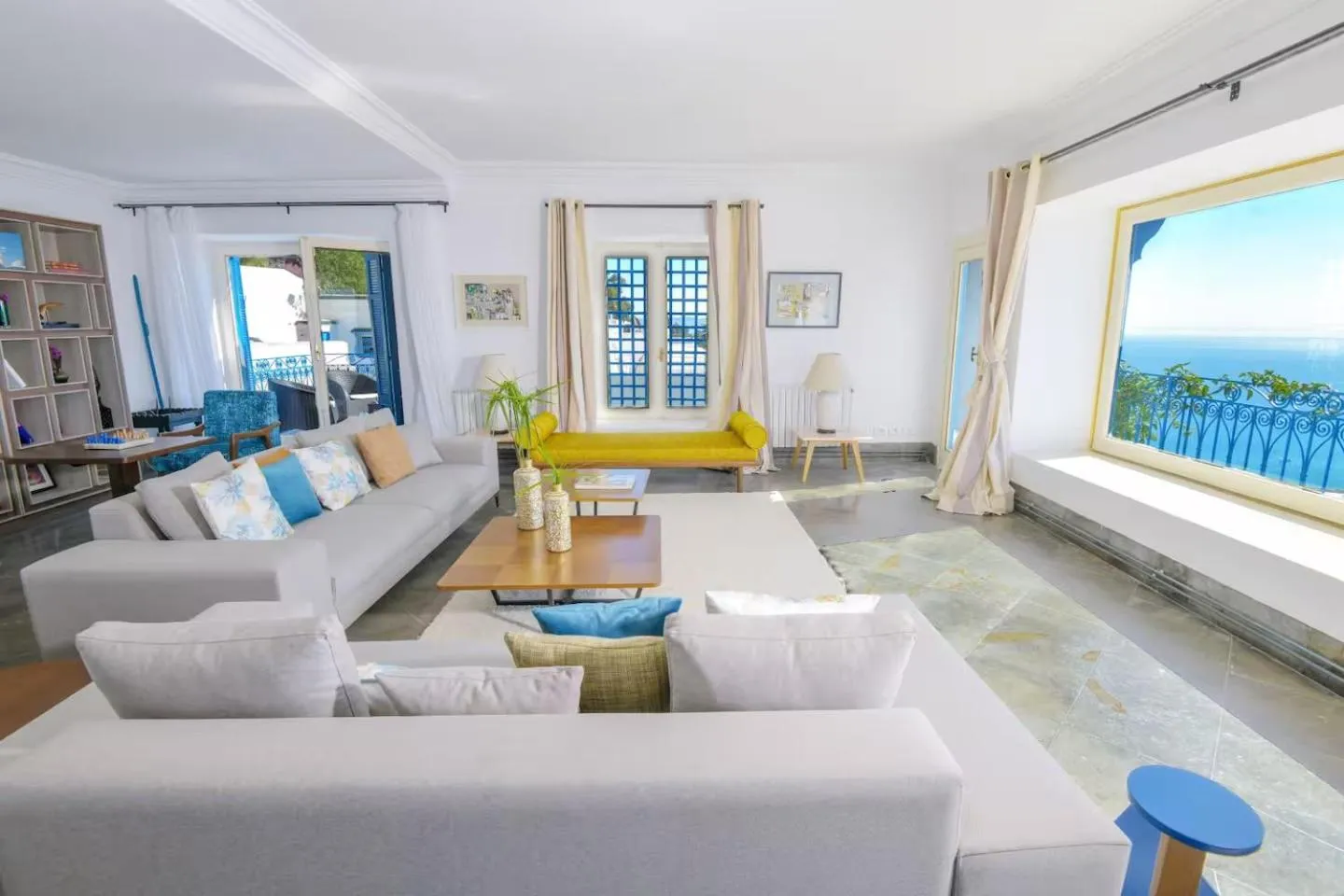 Living room in La Demeure