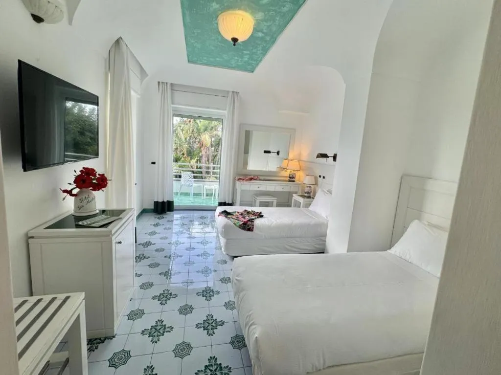 Bedroom, Bed in Hotel Terme San Michele & SPA, WorldHotels Distinctive