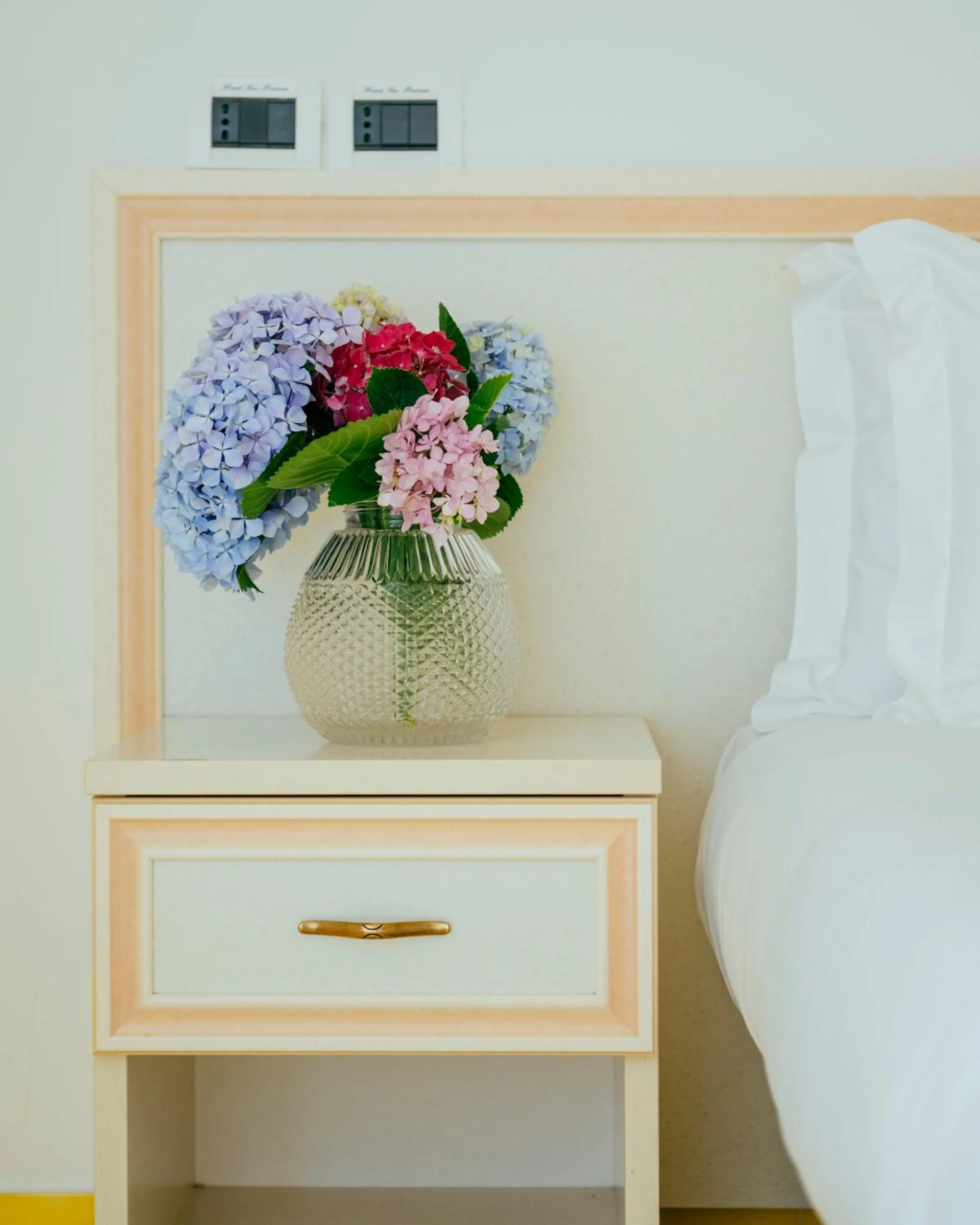 Decorative detail, Bed in Hotel Terme San Michele & SPA, WorldHotels Distinctive