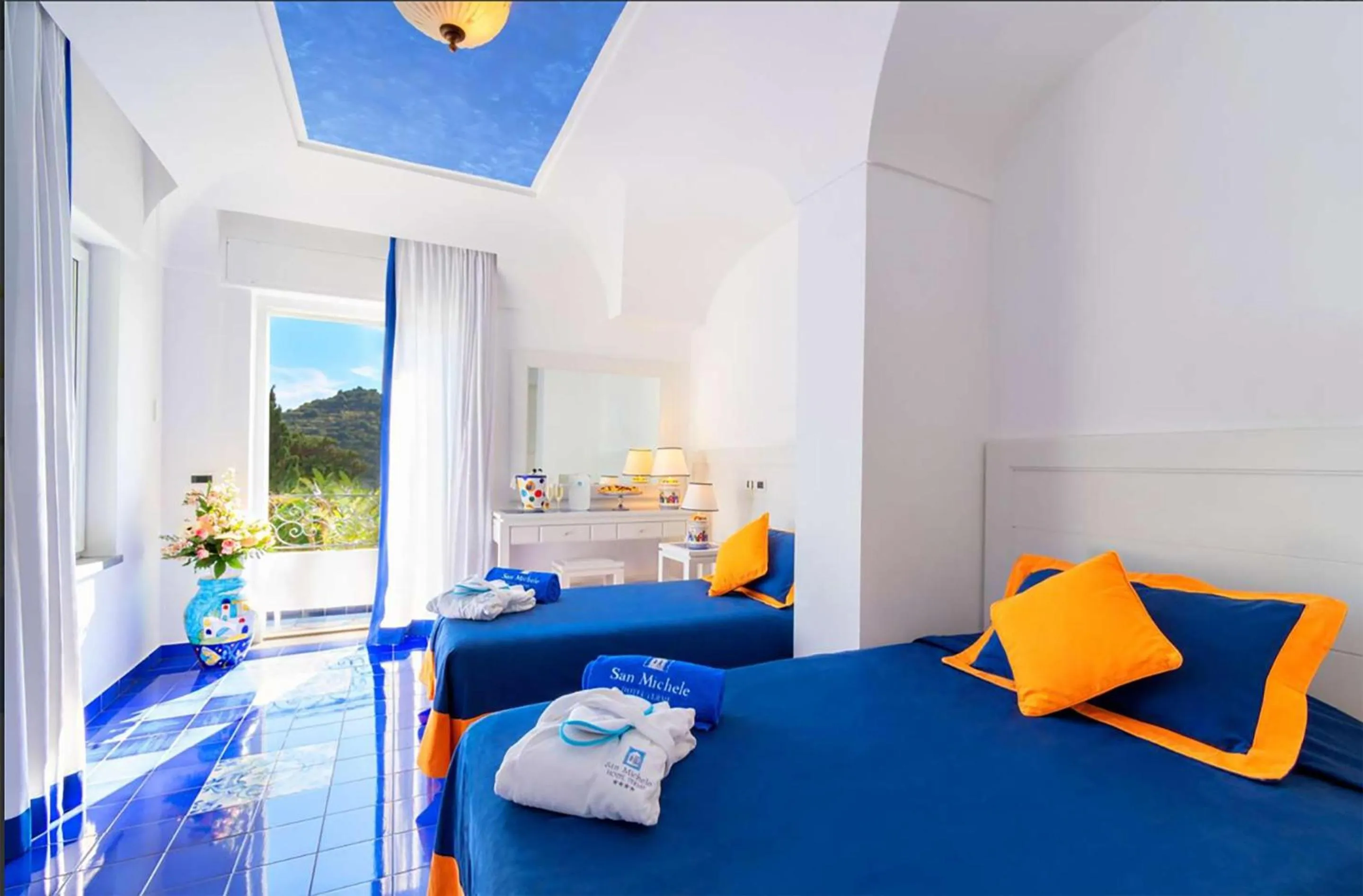 Bedroom, Bed in Hotel Terme San Michele & SPA, WorldHotels Distinctive