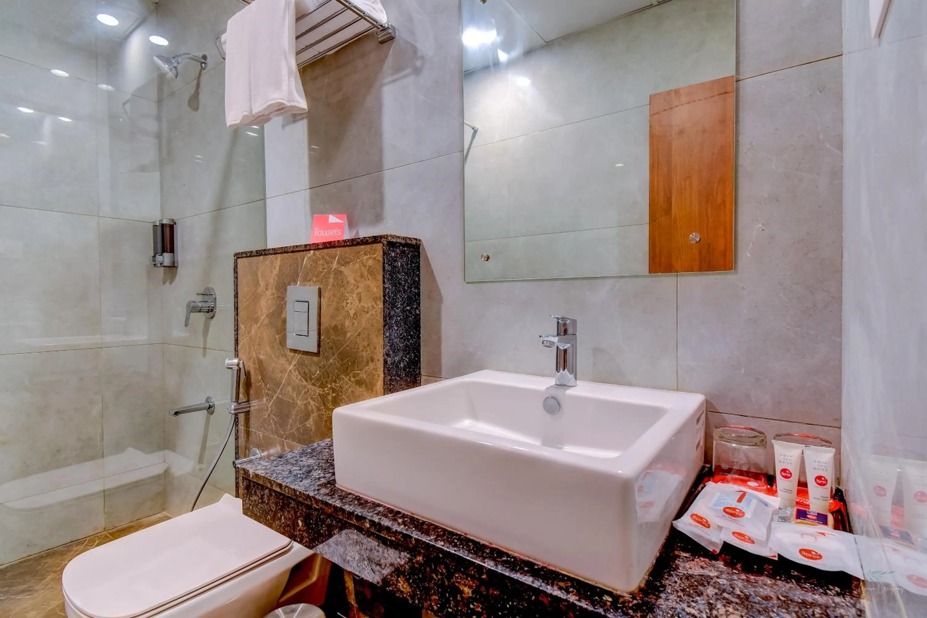 Bathroom in Zip By Spree Hotels Brookefield