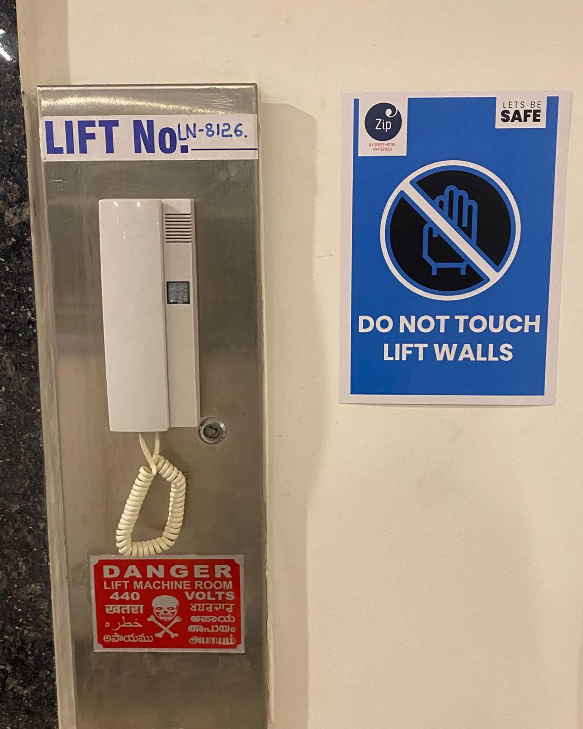 elevator in Zip By Spree Hotels Brookefield