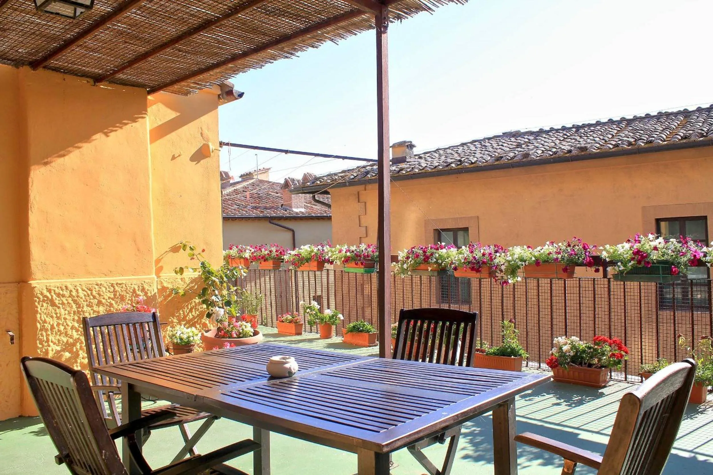 Balcony/Terrace in La Terrazza Di Montepulciano