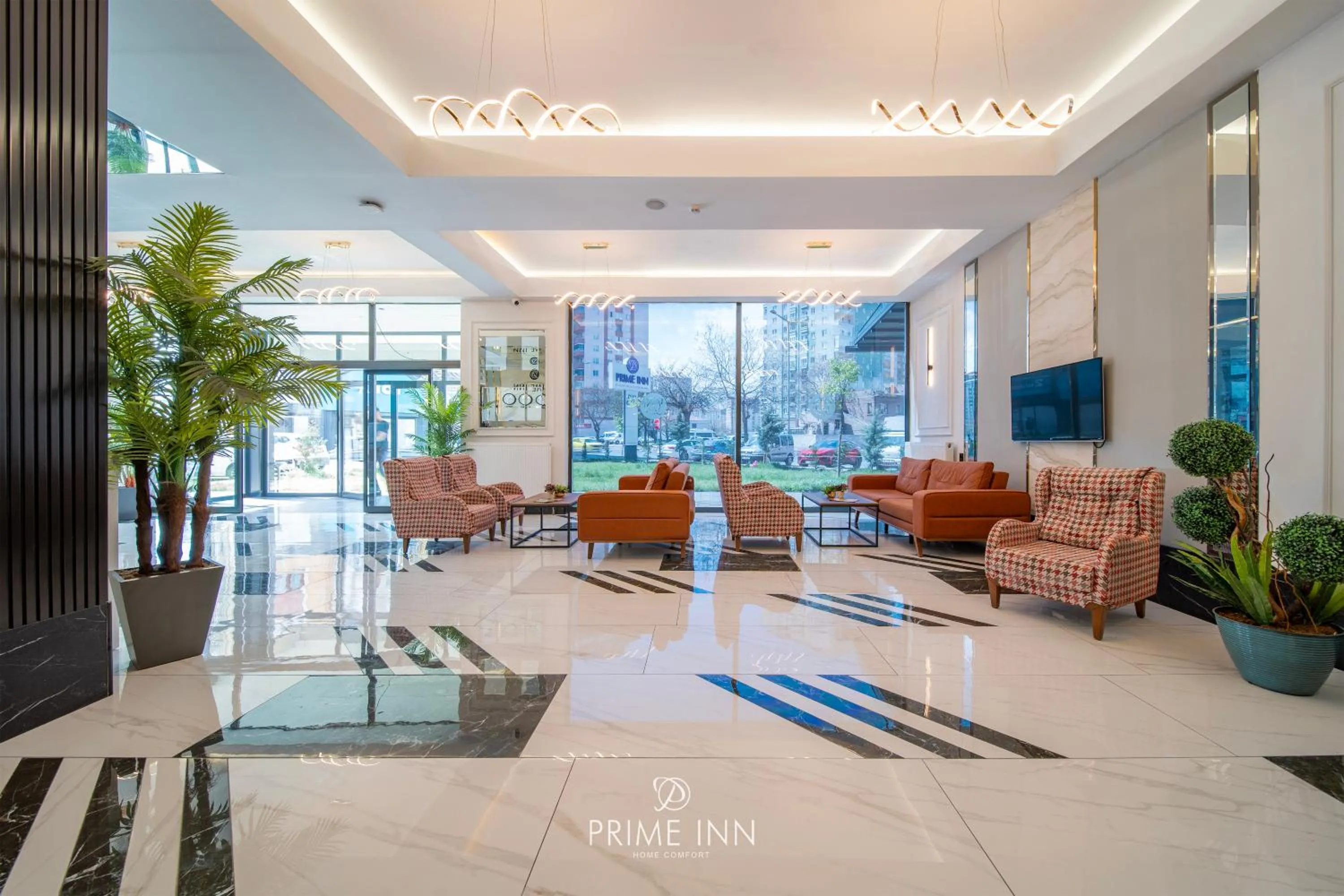 Lobby or reception in PRIME INN CITY