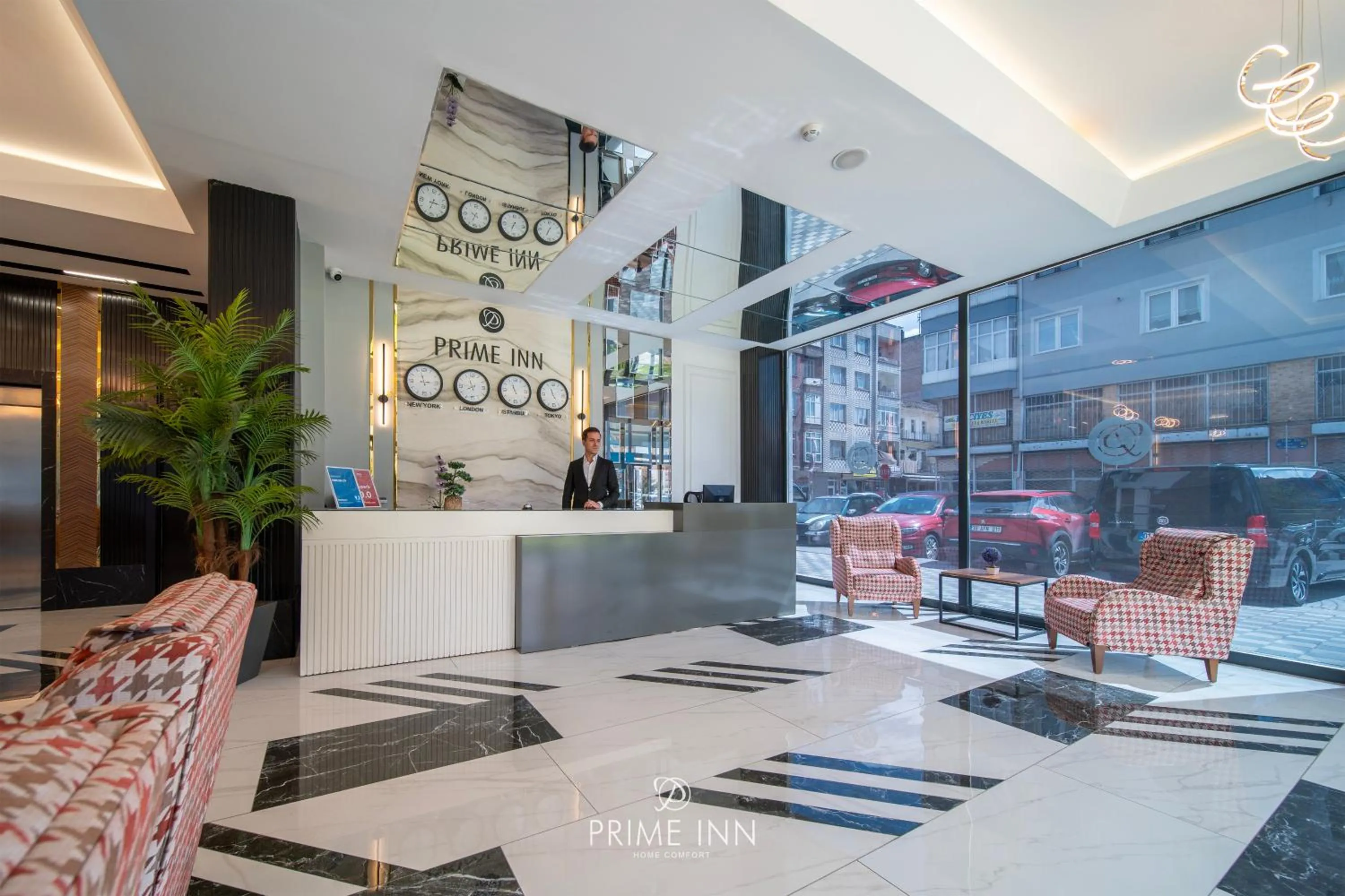 Lobby or reception in PRIME INN CITY
