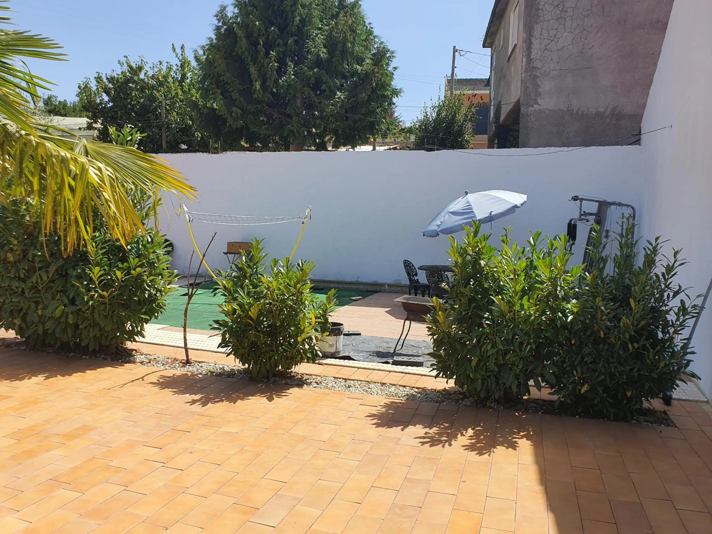 Patio in Gojim Casa Rural