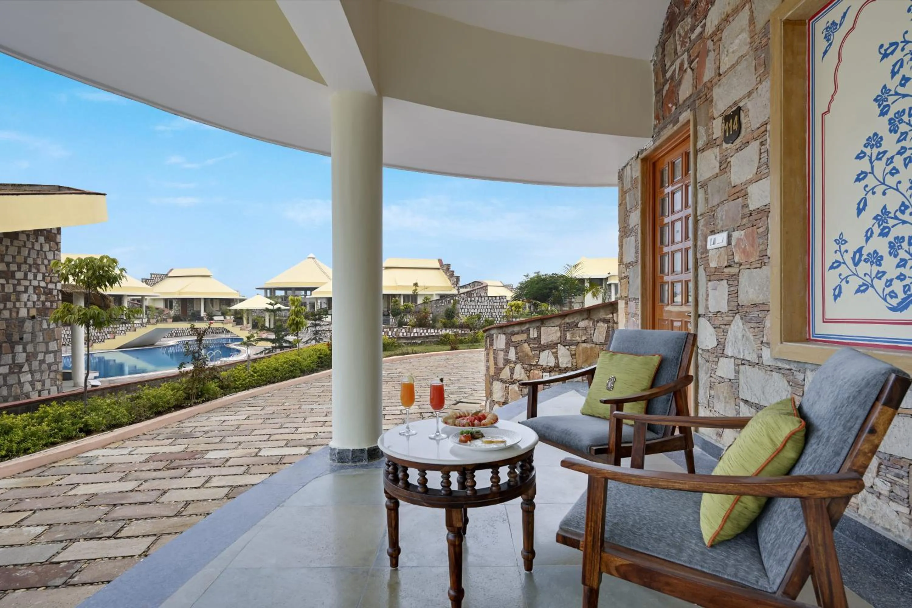 Breakfast in The Sawai Bagh