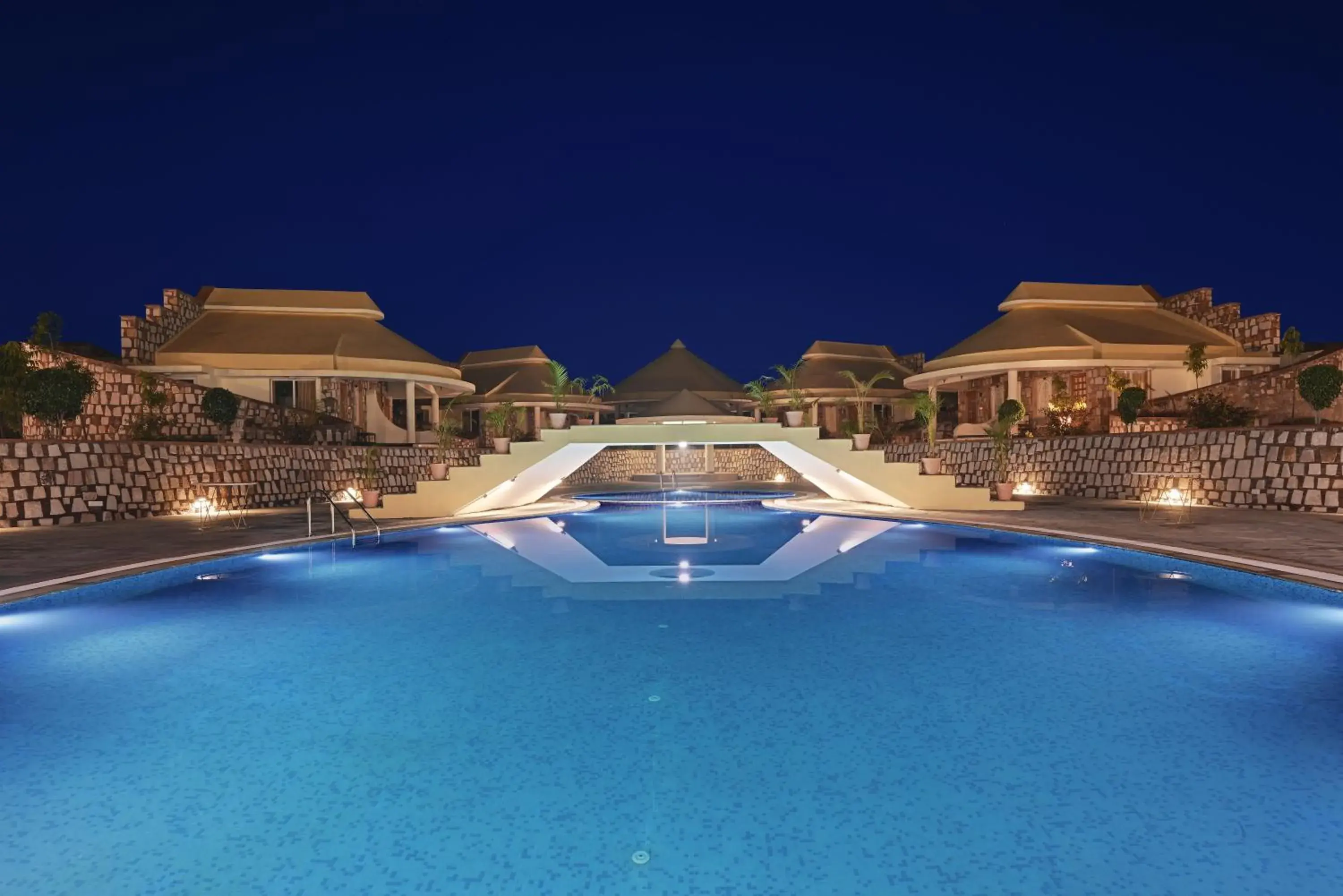 Swimming pool in The Sawai Bagh Swimming pool in The Sawai Bagh
