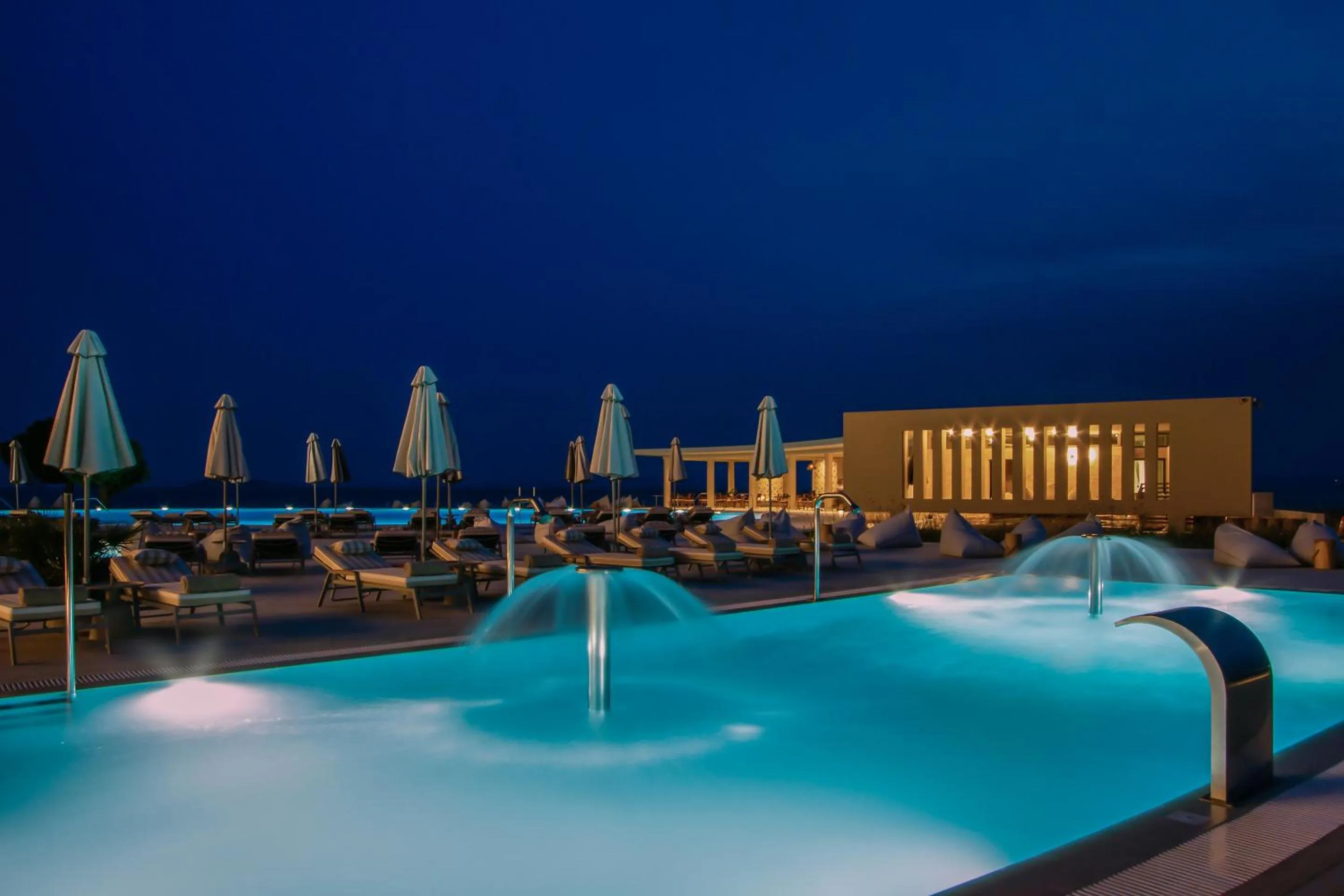 Pool view in Ammoa Luxury Hotel & Spa Resort