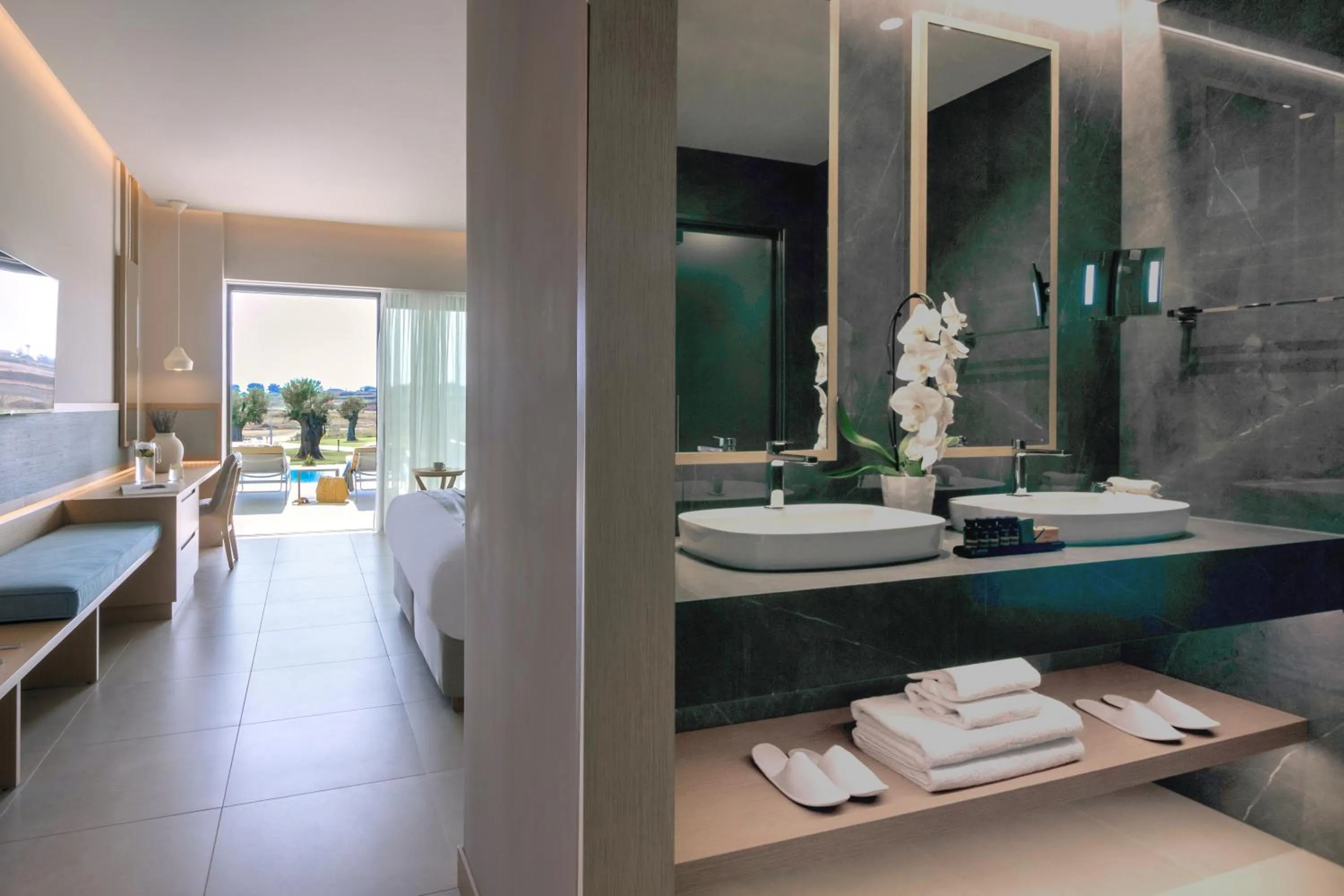 towels in Ammoa Luxury Hotel & Spa Resort