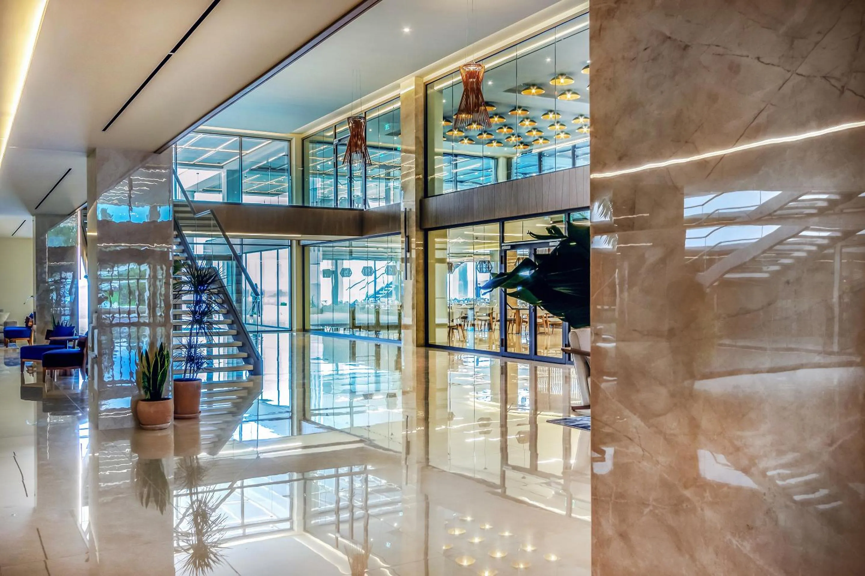 Lobby or reception in Ammoa Luxury Hotel & Spa Resort