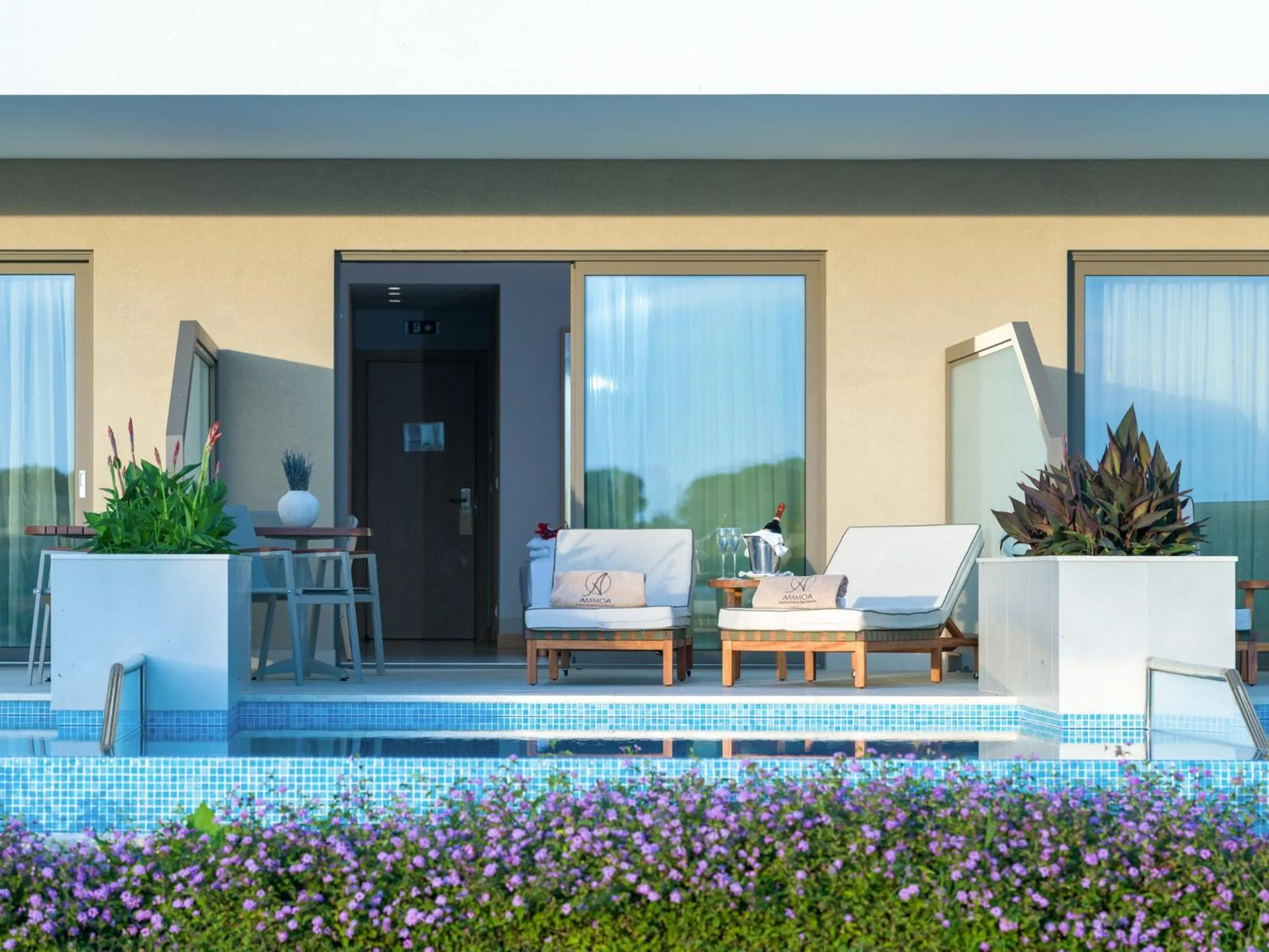 Swimming pool in Ammoa Luxury Hotel & Spa Resort