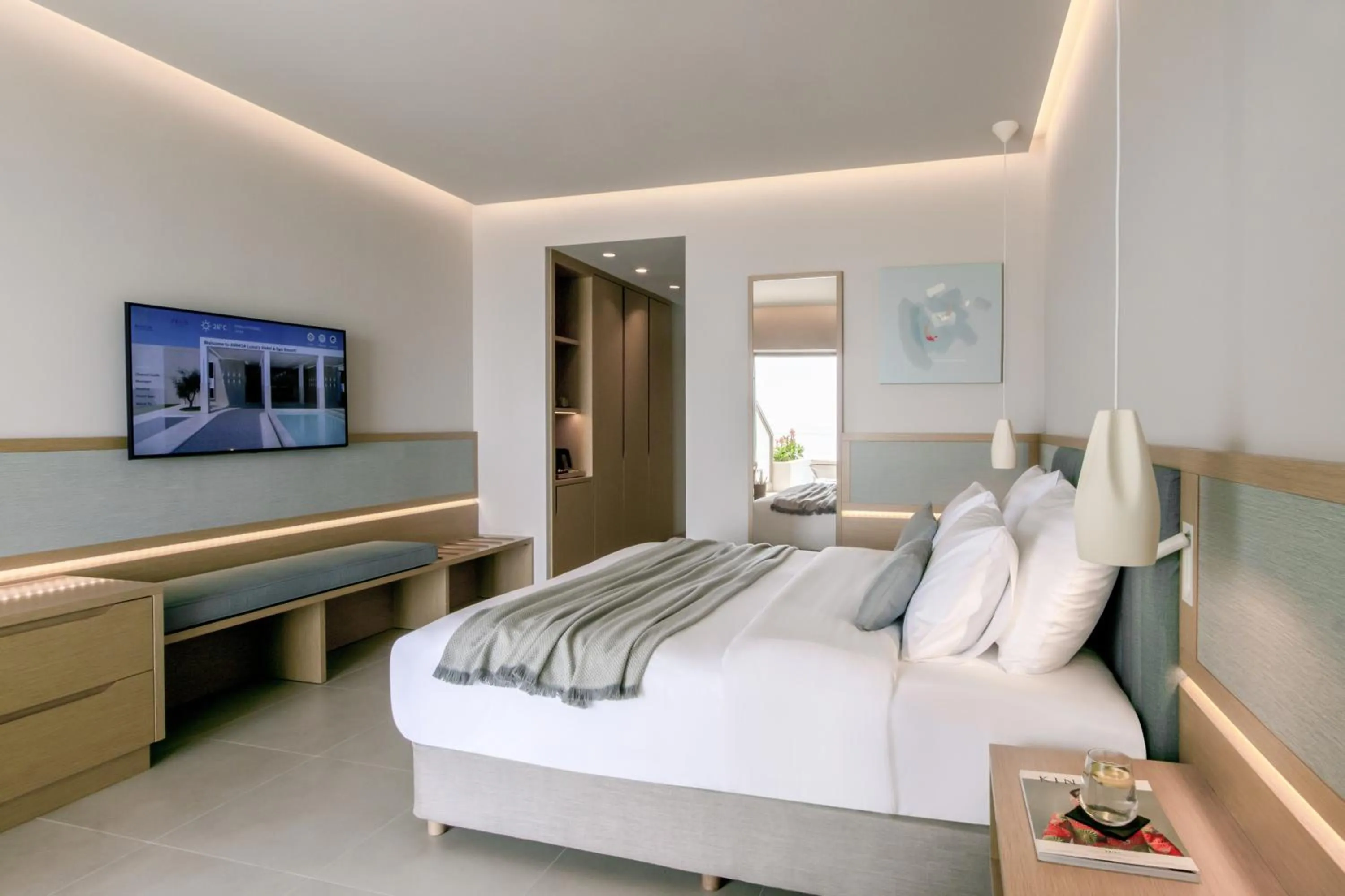 Bedroom, Bed in Ammoa Luxury Hotel & Spa Resort