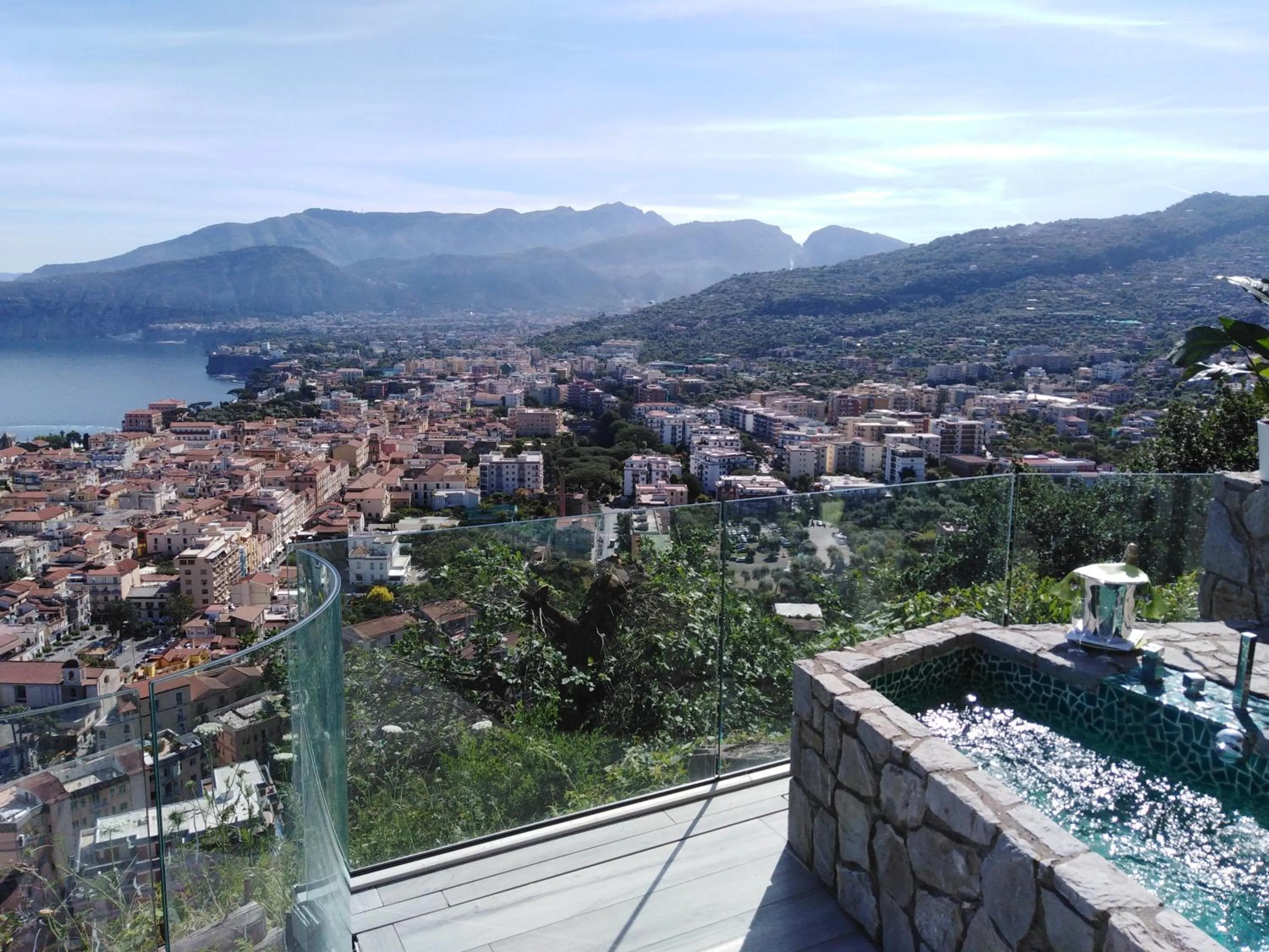 Sea view in Grand Hotel President