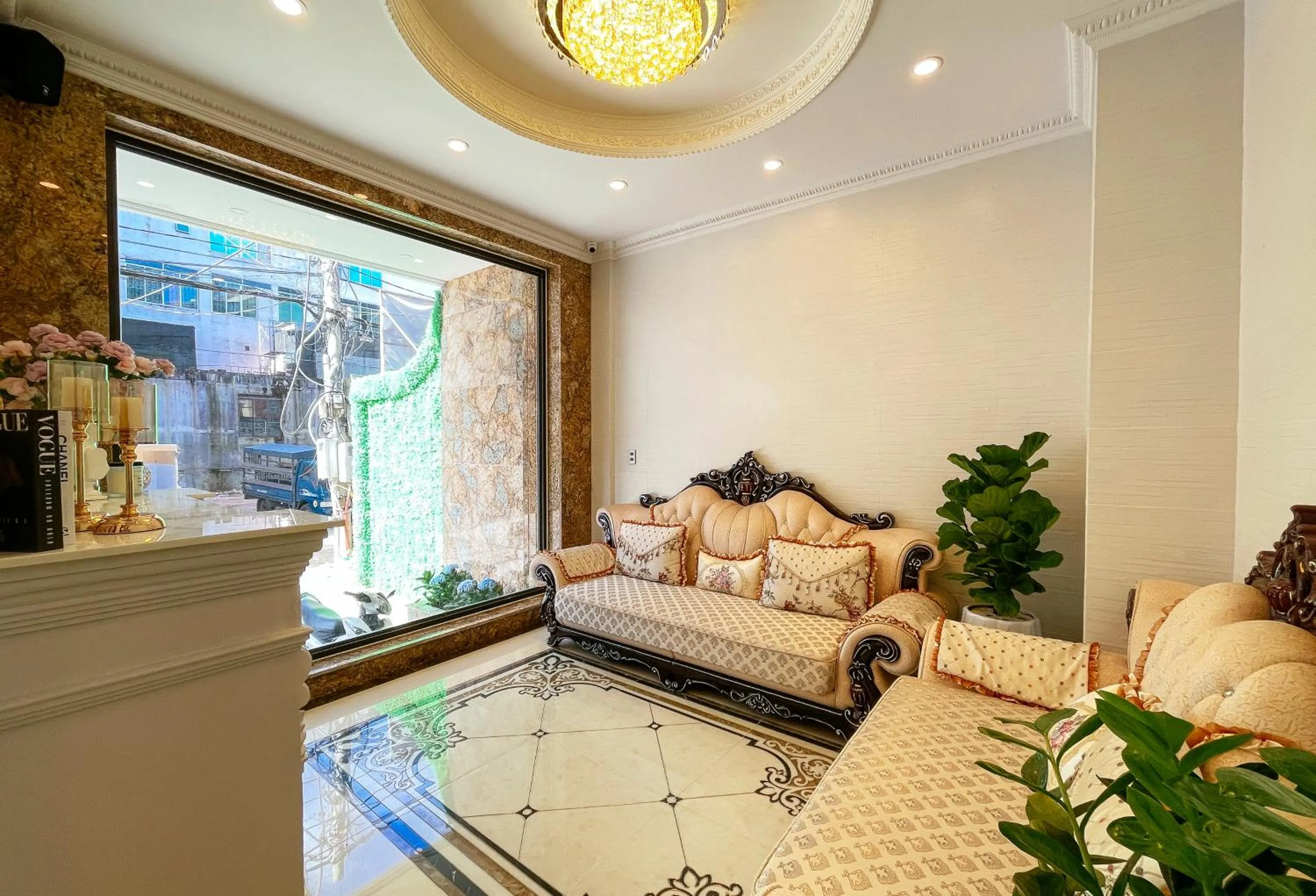 Living room in Nature Hotel Da Lat - Le Dai Hanh