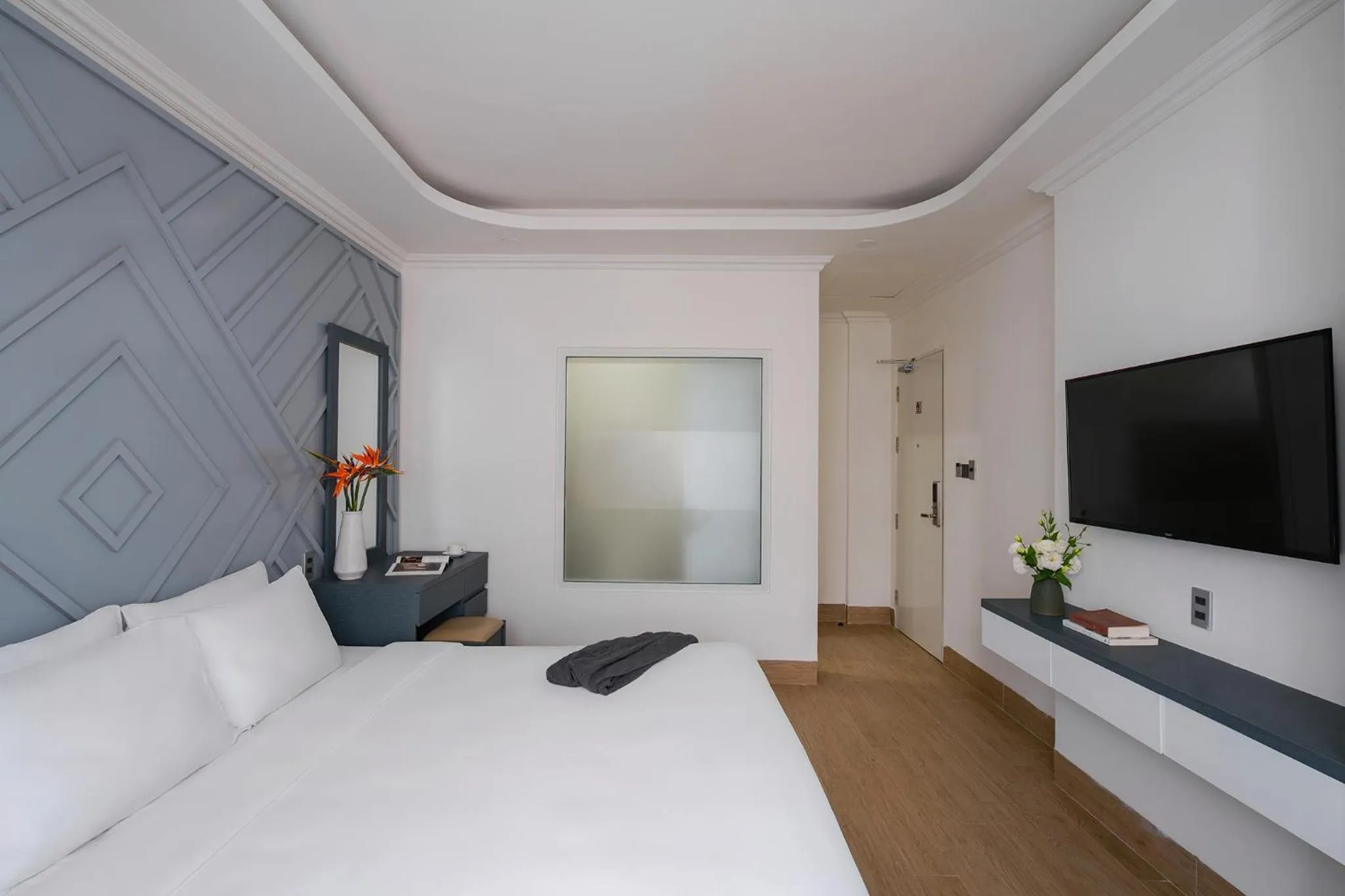 Bedroom, Bed in Nature Hotel Da Lat - Le Dai Hanh