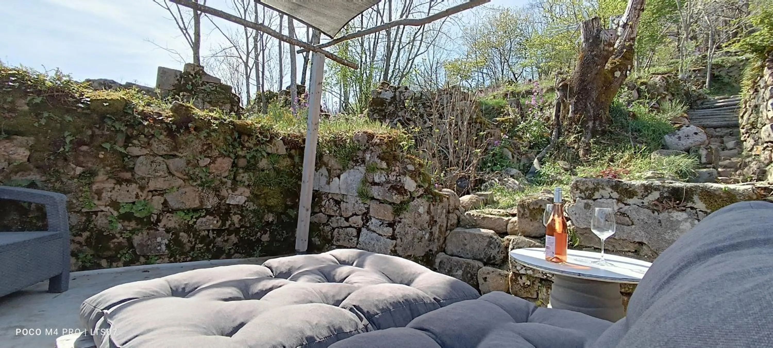 Patio in Le Temps Suspendu