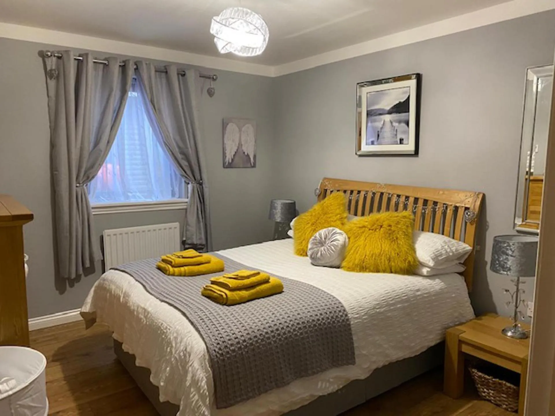 Photo of the whole room, Bed in Blairgowrie Luxury 3 Bed Lodge with Hot Tub