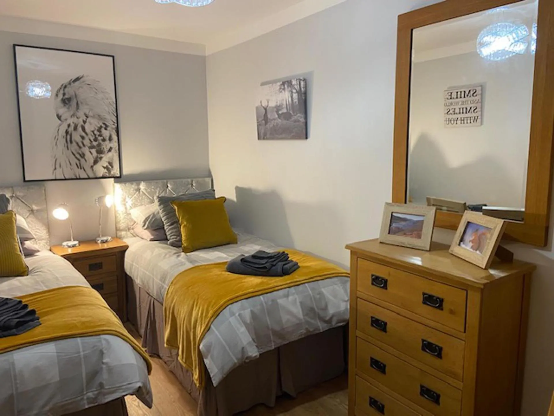 Photo of the whole room, Bed in Blairgowrie Luxury 3 Bed Lodge with Hot Tub
