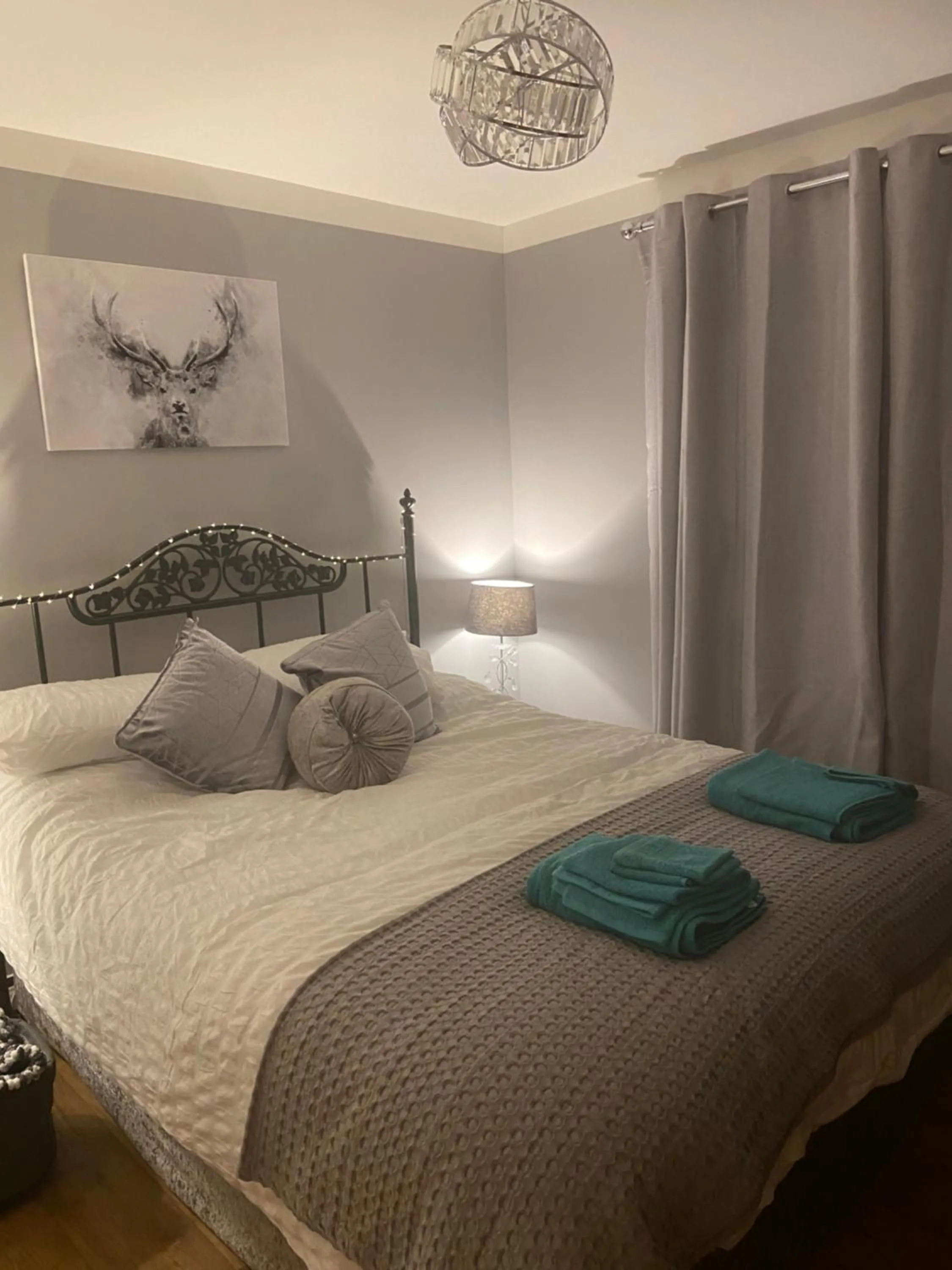 Photo of the whole room, Bed in Blairgowrie Luxury 3 Bed Lodge with Hot Tub