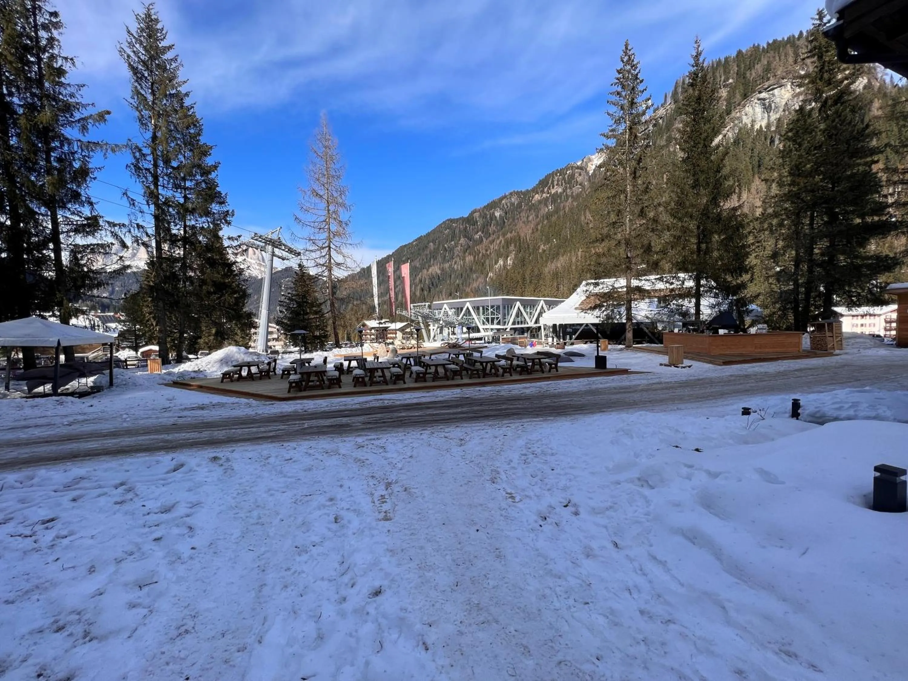 Natural landscape in Chalet Queen