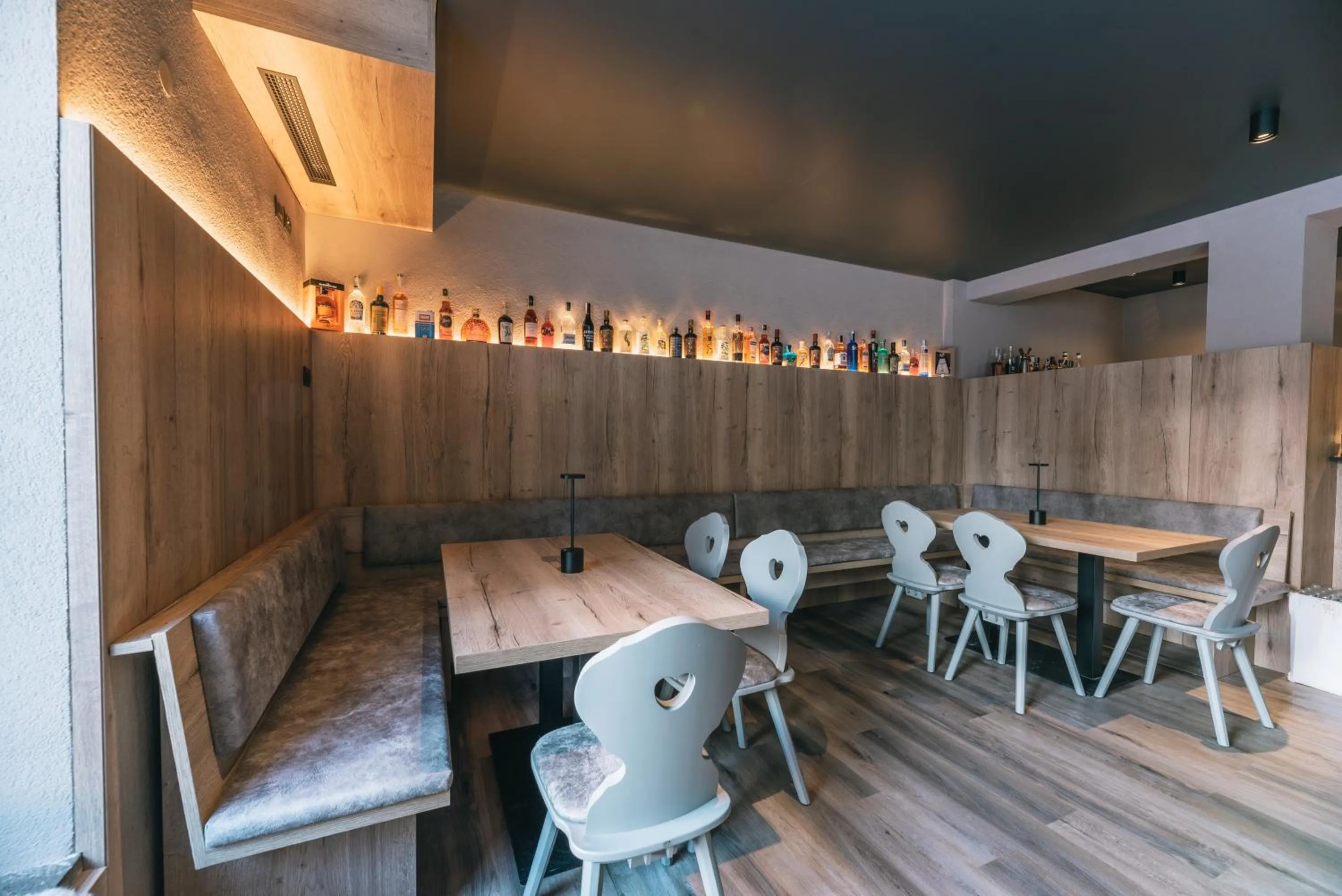 Living room in Chalet Queen