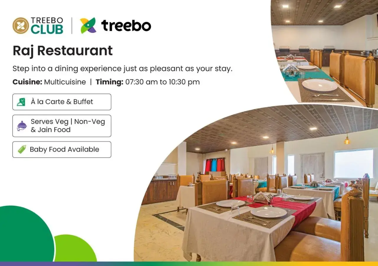 Restaurant/places to eat in Treebo Raj Mall Road Restaurant/places to eat in Treebo Raj Mall Road