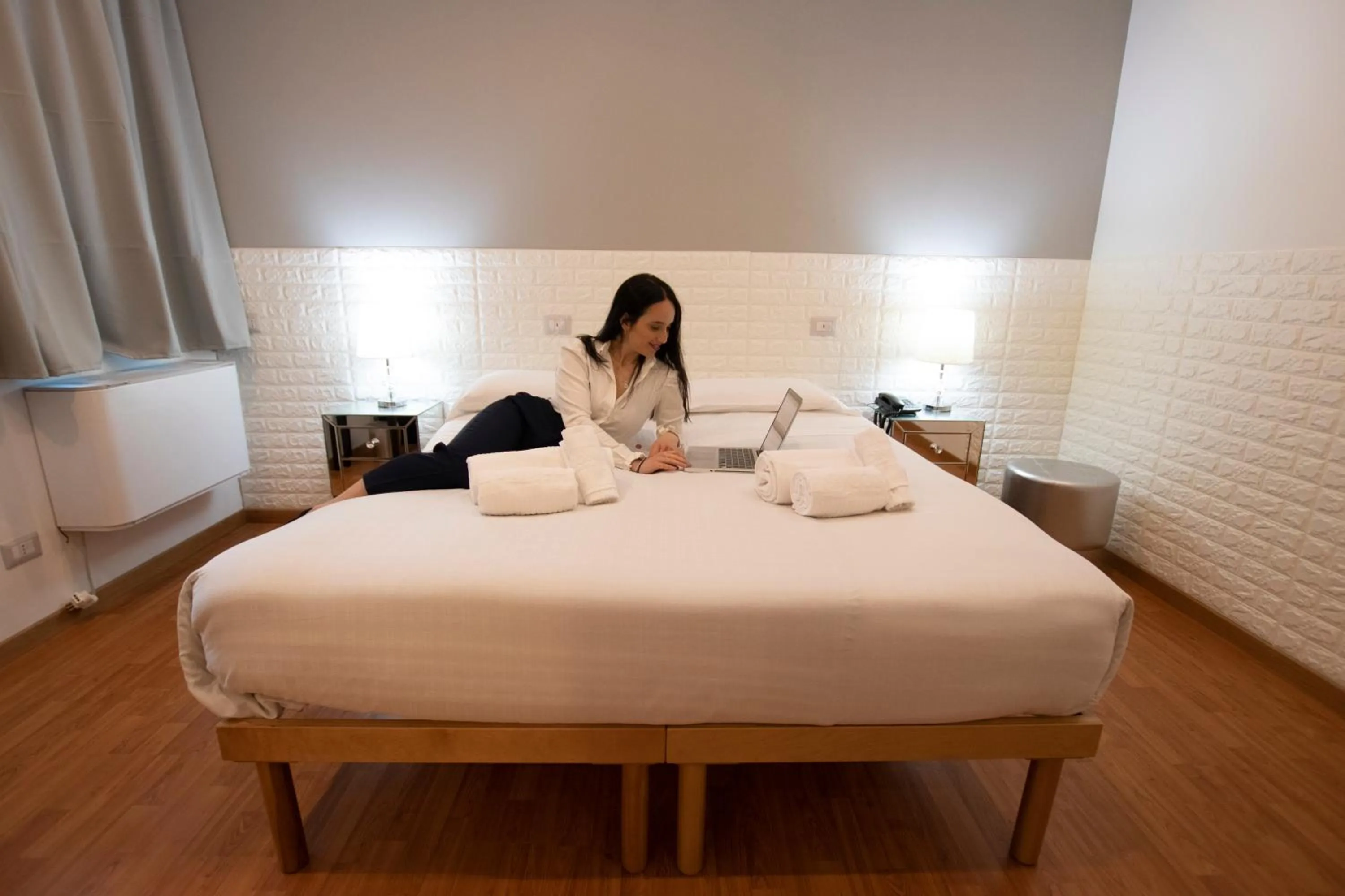 Bedroom, Bed in Hotel Concorde Fiera