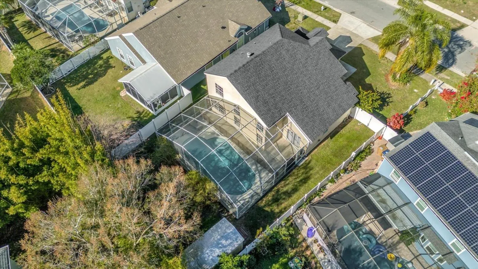 Bird's eye view in Elegant Villa Pool Fun Game Room Near Disney
